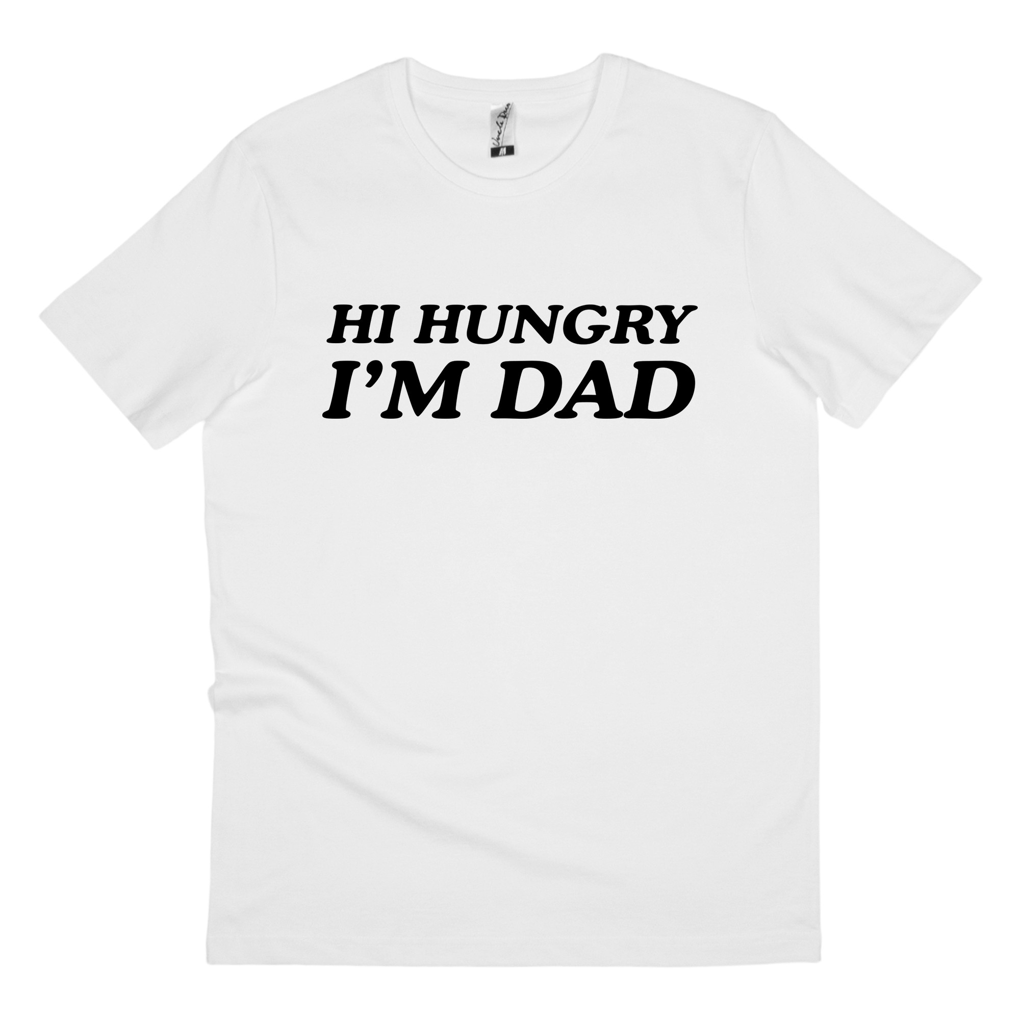 HI HUNGRY WHITE TEE HI HUNGRY WHITE TEE