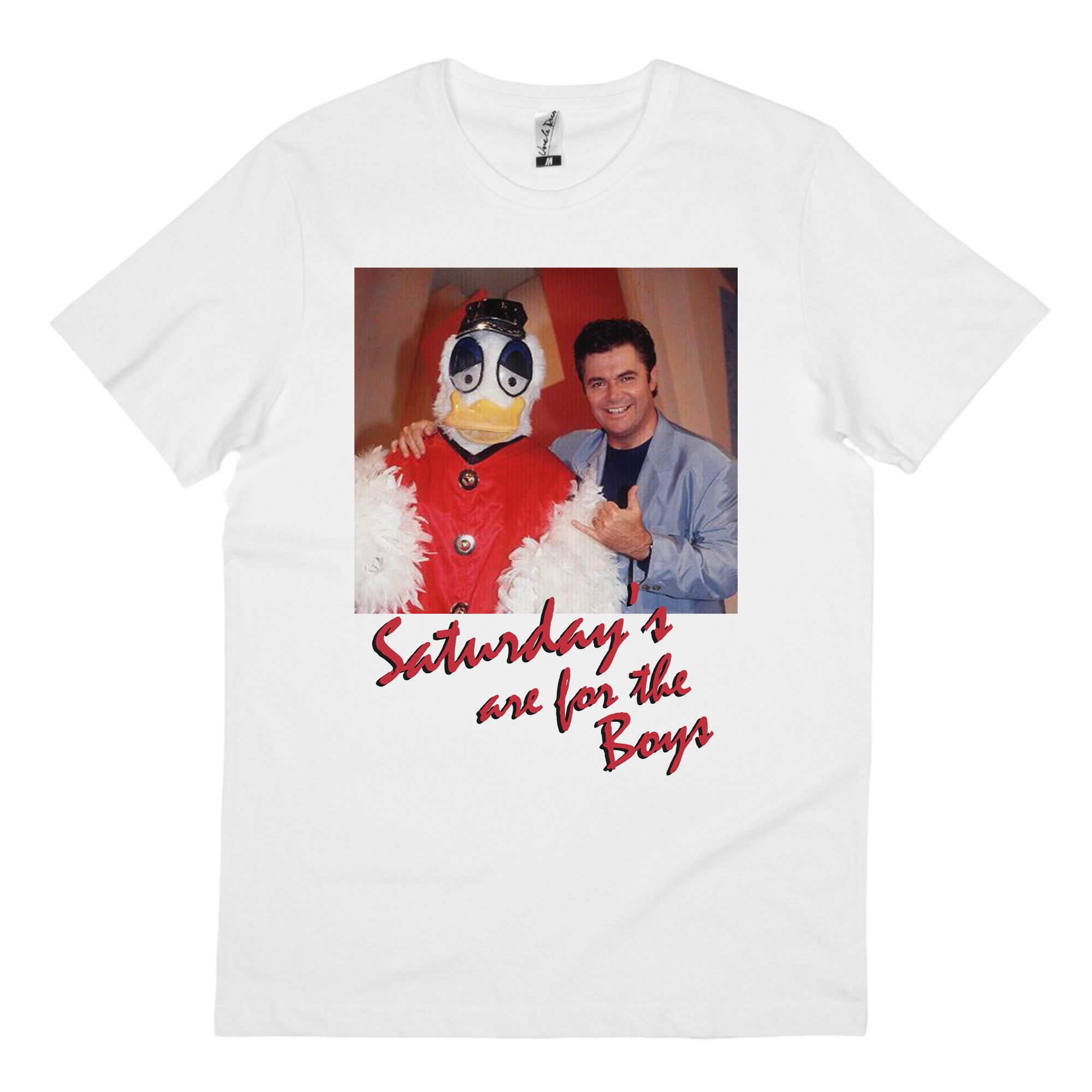 HEY HEY SATURDAYS WHITE TEE HEY HEY SATURDAYS WHITE TEE