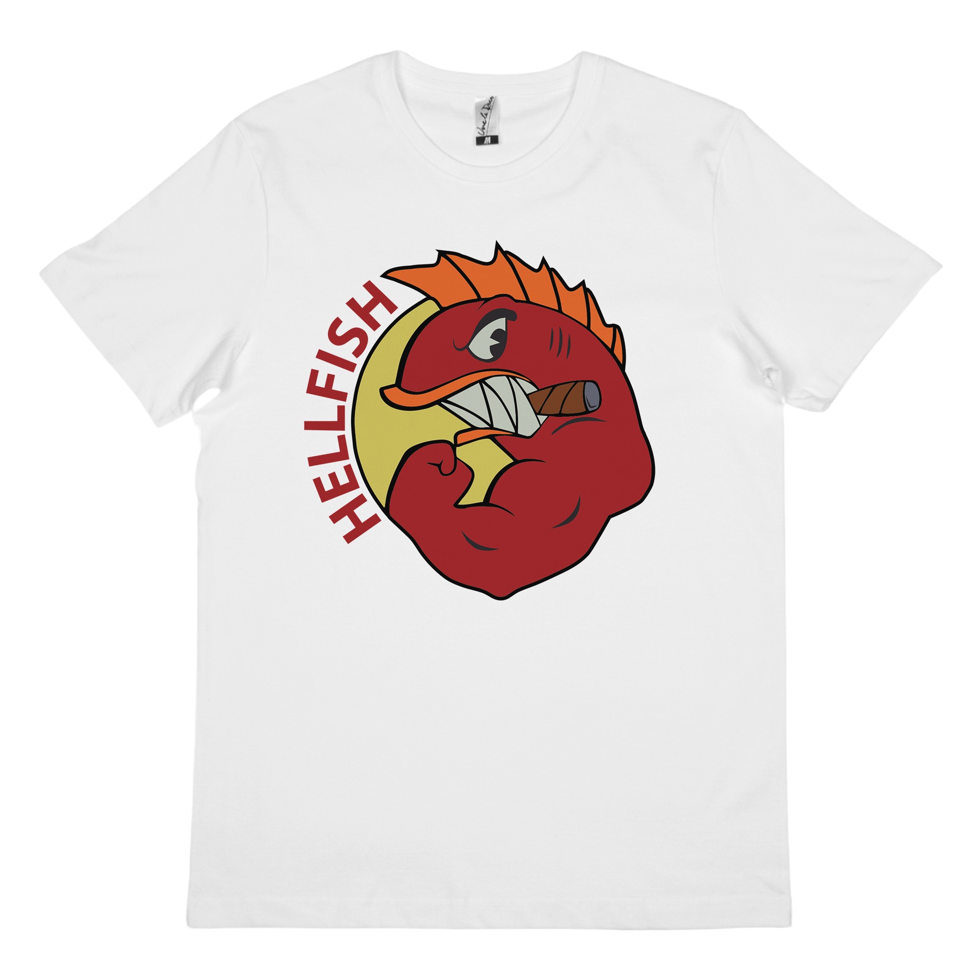 HELLFISH WHITE TEE HELLFISH WHITE TEE