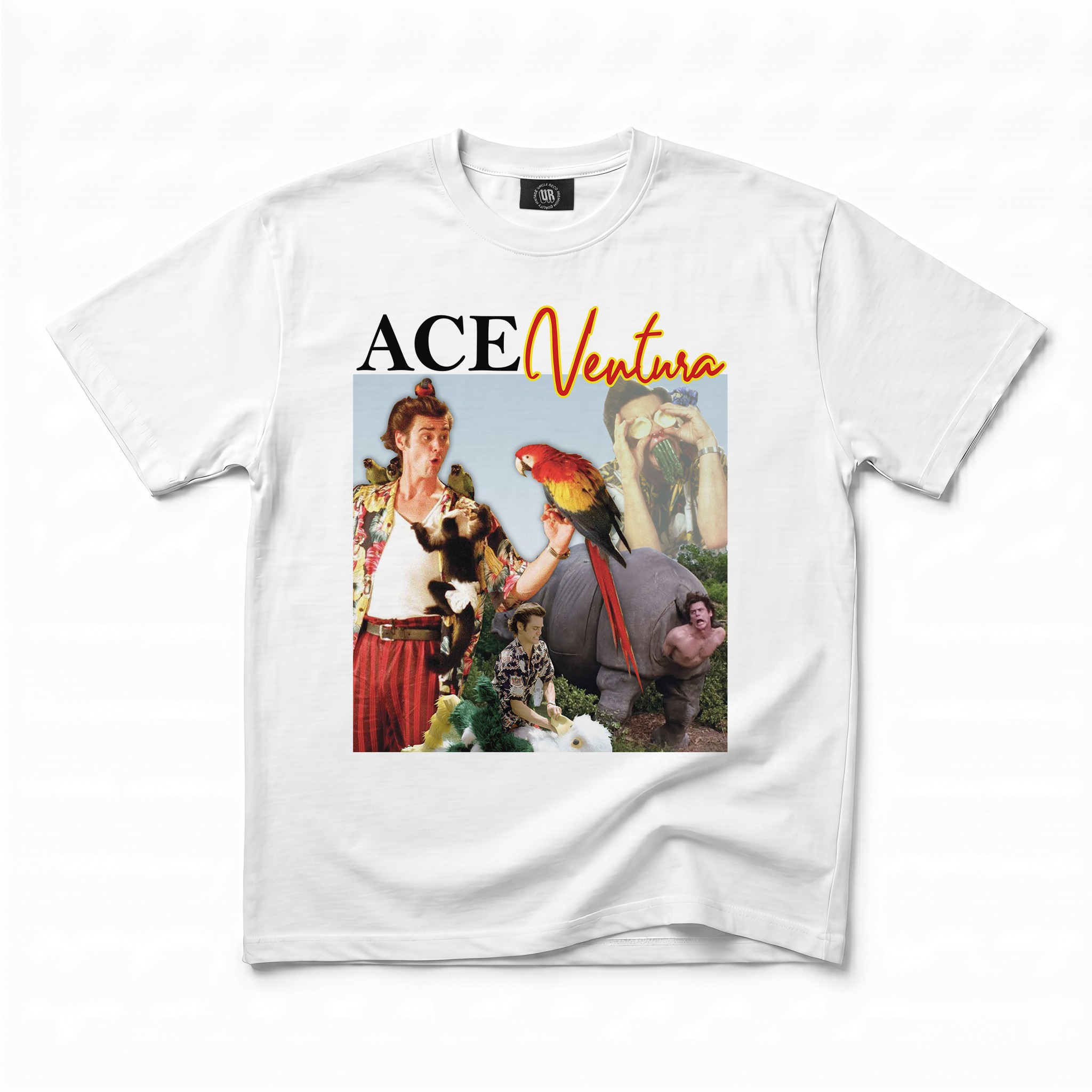 ACE VENTURA WHITE TEE ACE VENTURA WHITE TEE