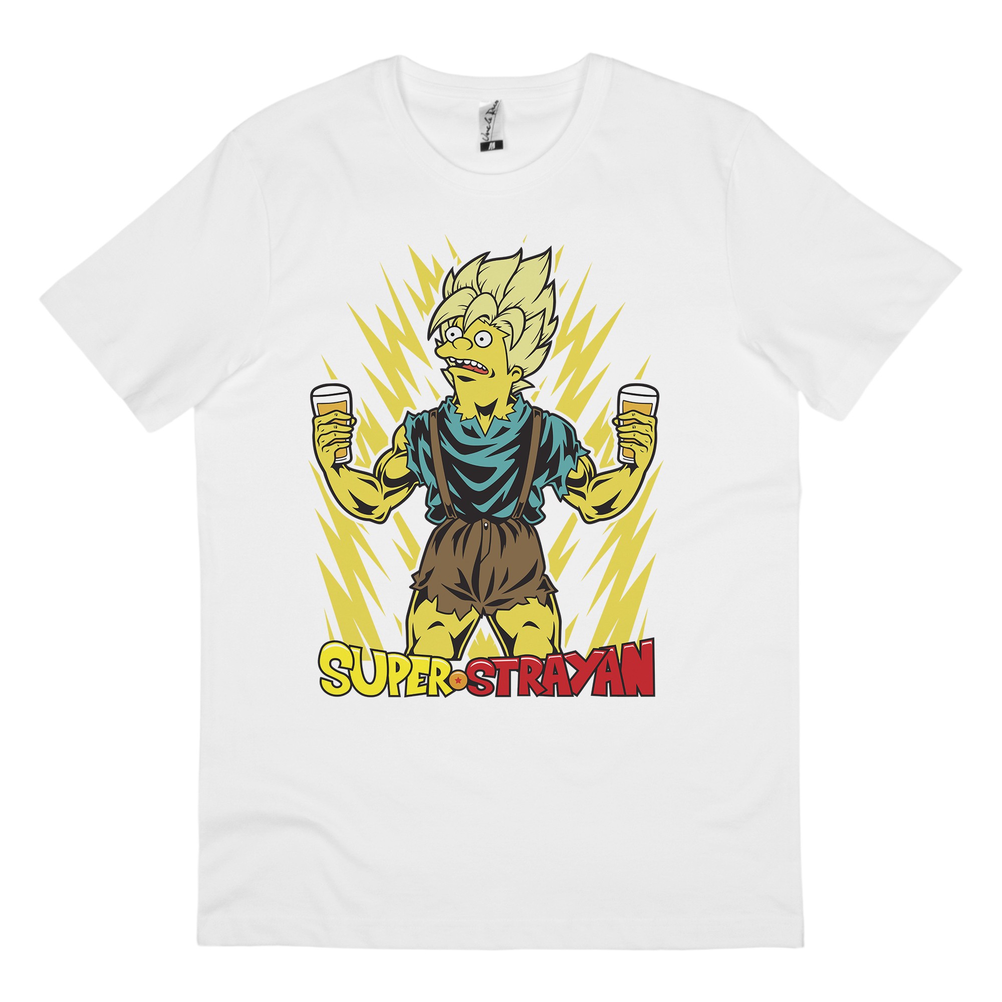 SUPER STRAYAN WHITE TEE SUPER STRAYAN WHITE TEE