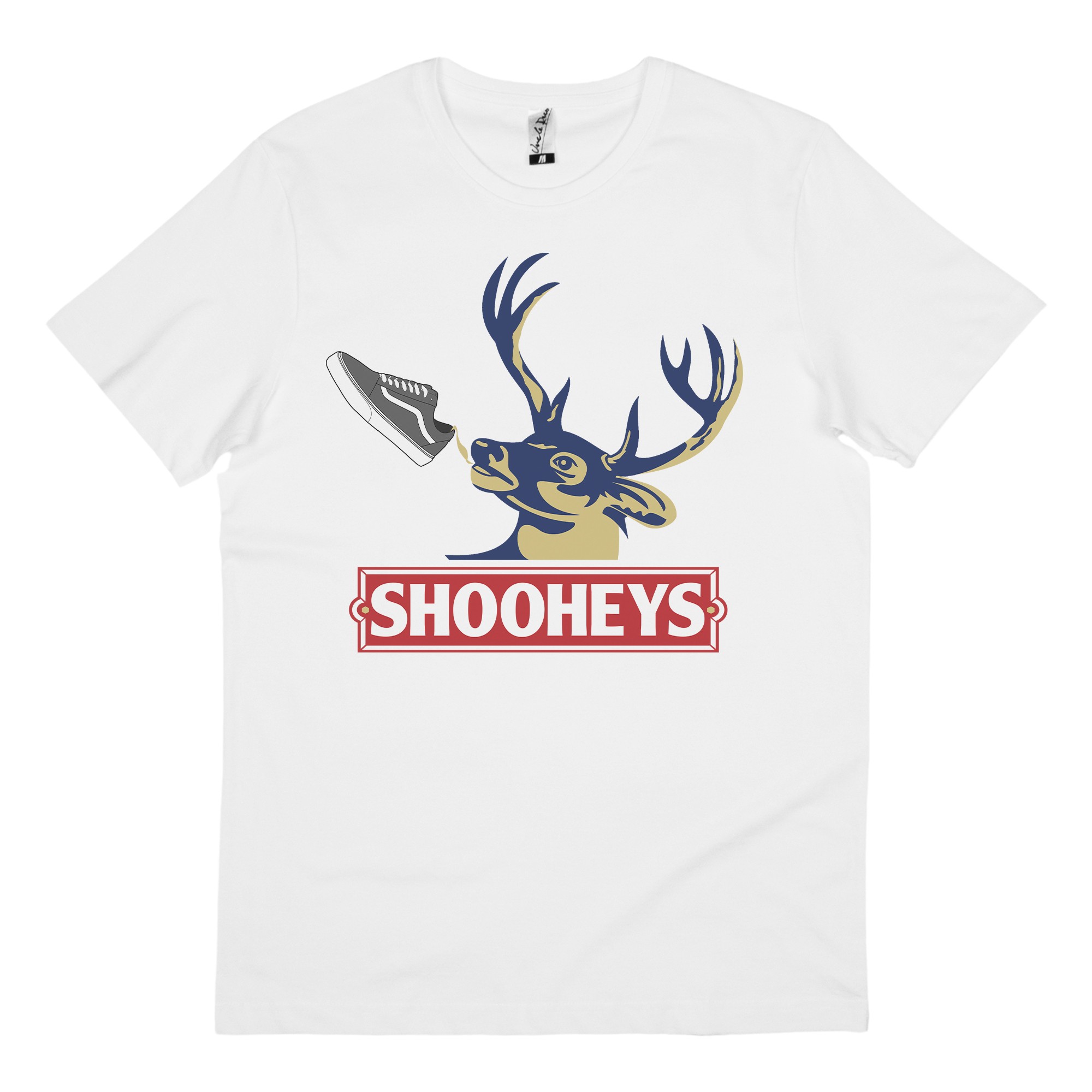 SHOOHEYS WHITE TEE, Shooheys White T-Shirt