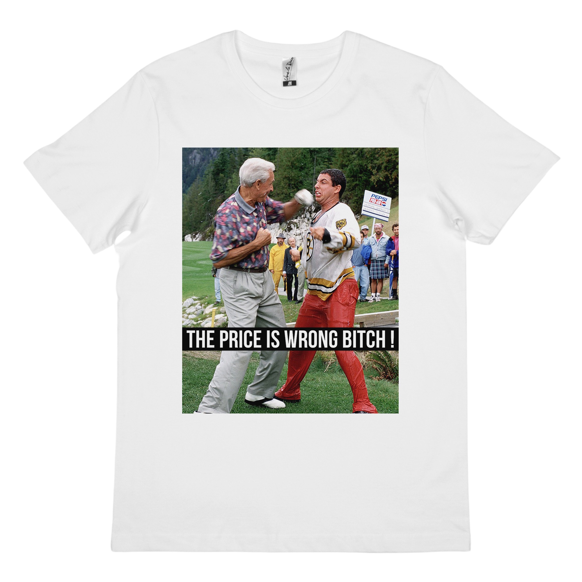 PRICE IS WRONG WHITE TEE PRICE IS WRONG WHITE TEE