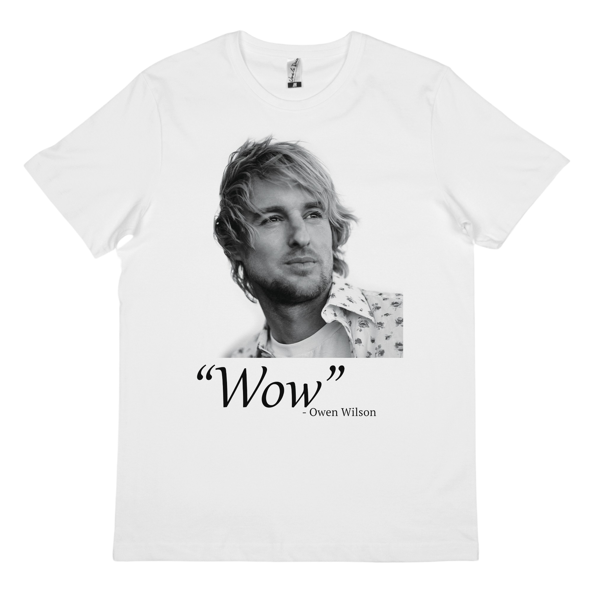 WOW WHITE TEE WOW WHITE TEE