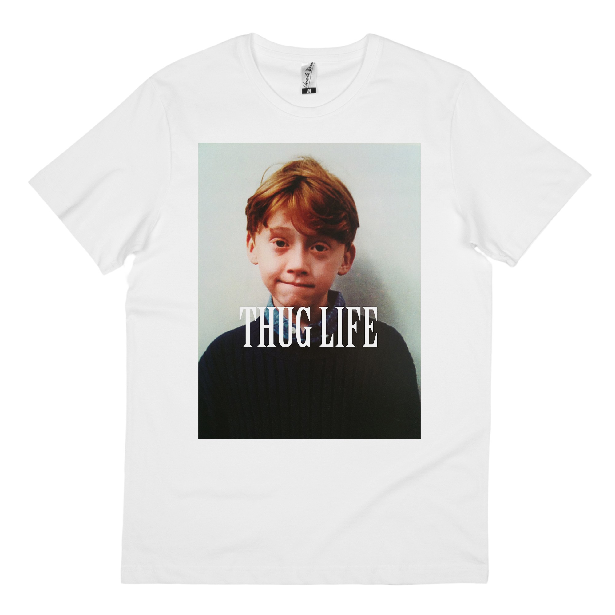 WEASLEY THUG WHITE TEE WEASLEY THUG WHITE TEE
