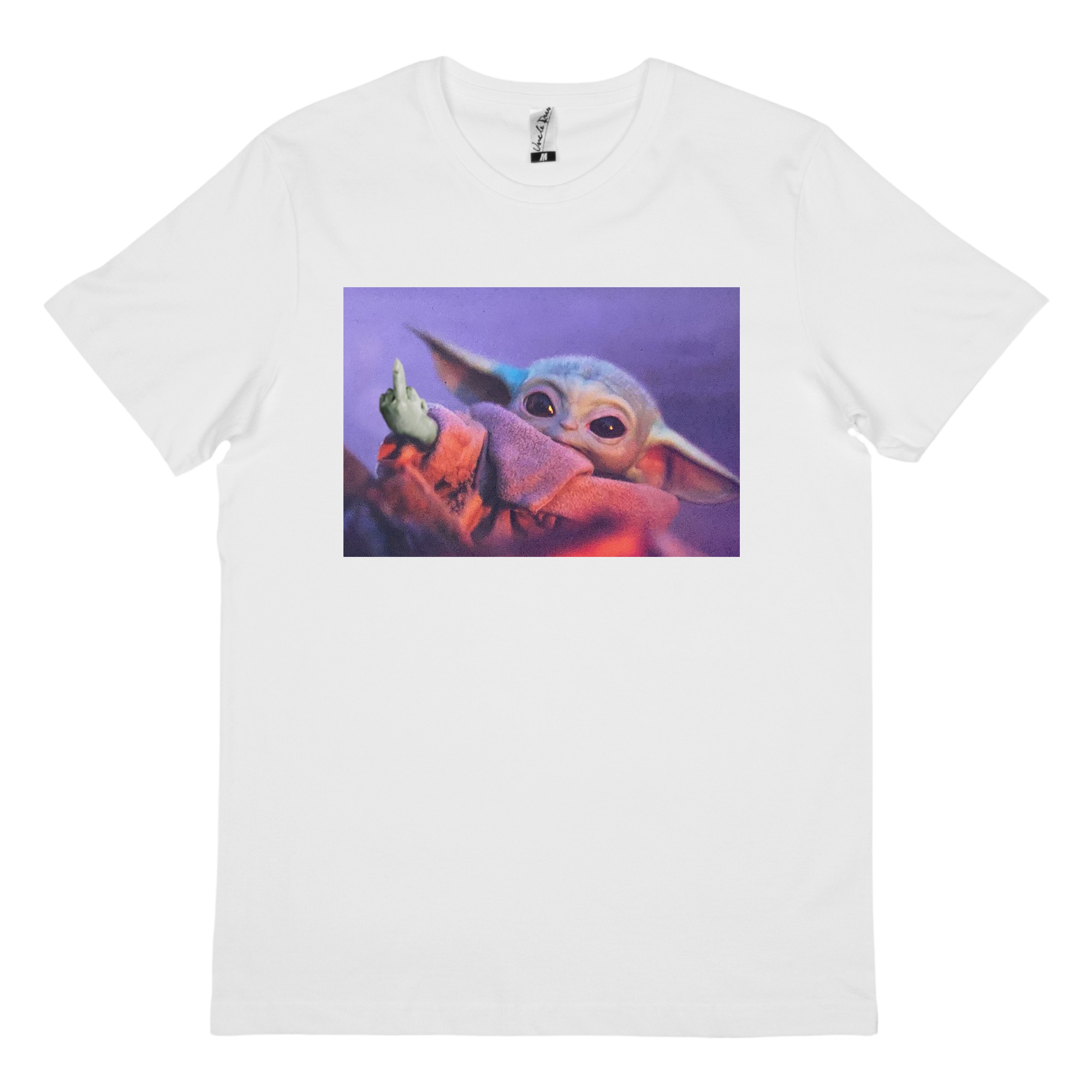 UP YOURS WHITE TEE UP YOURS WHITE TEE