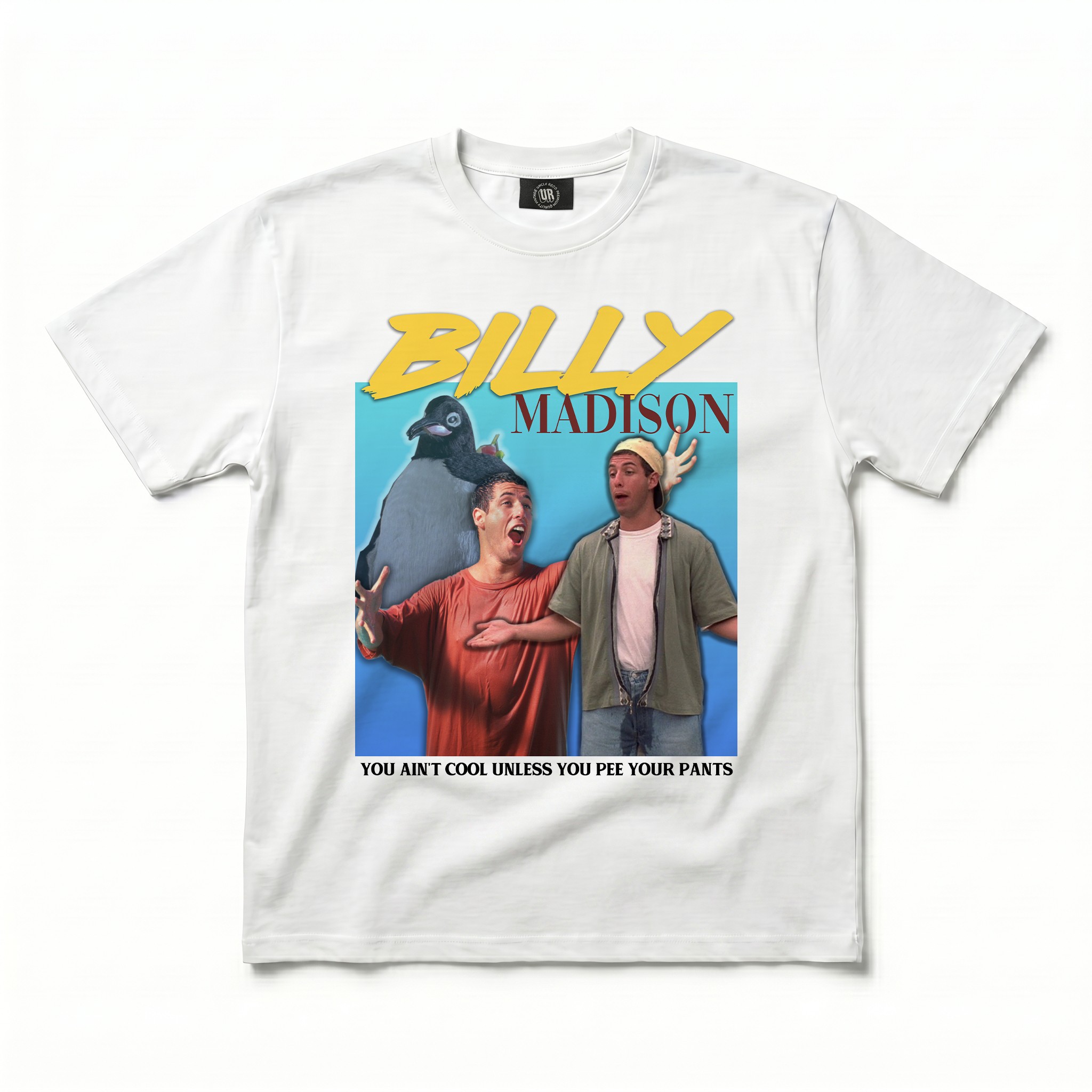 BILLY MADISON WHITE TEE BILLY MADISON WHITE TEE