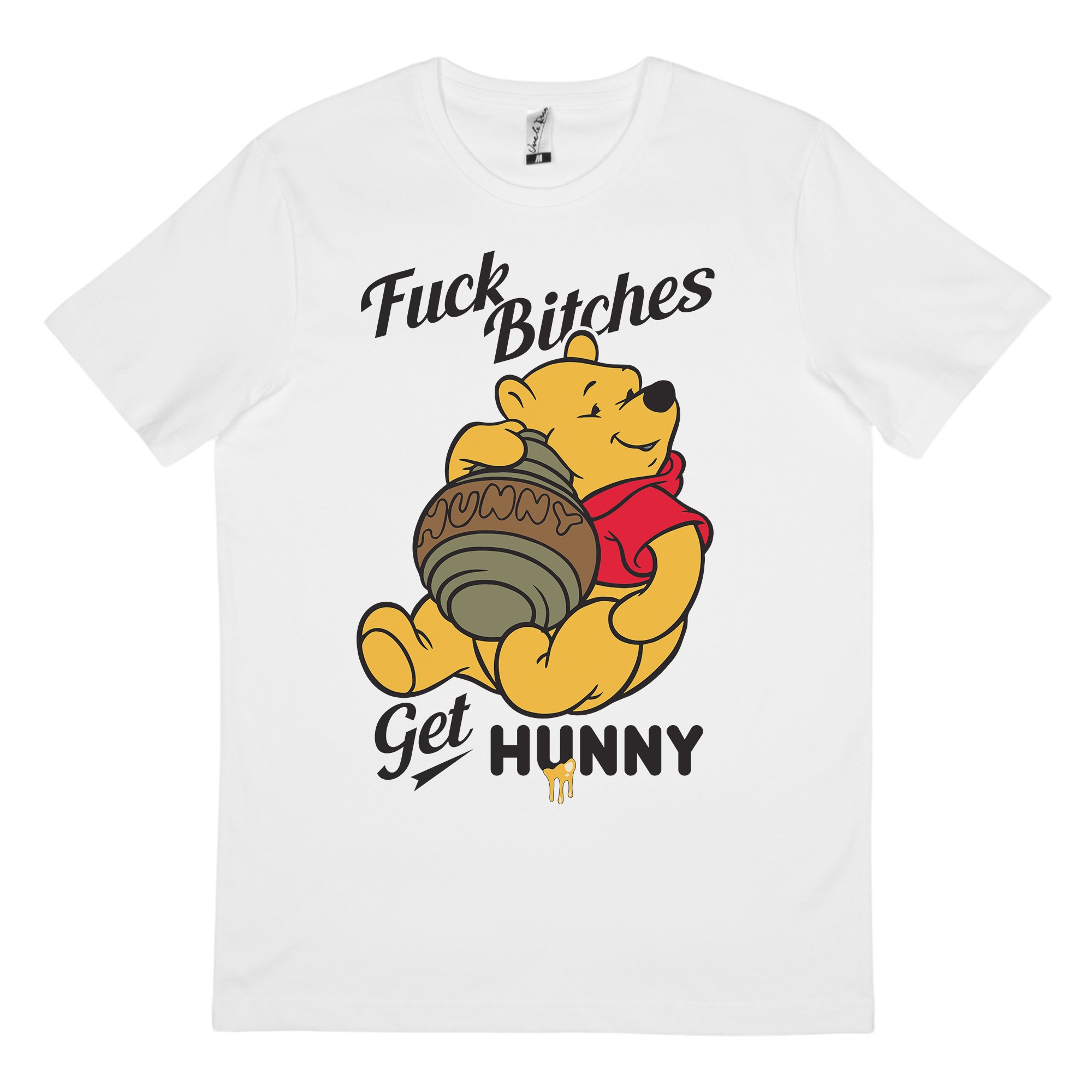 GET HUNNY WHITE TEE GET HUNNY WHITE TEE