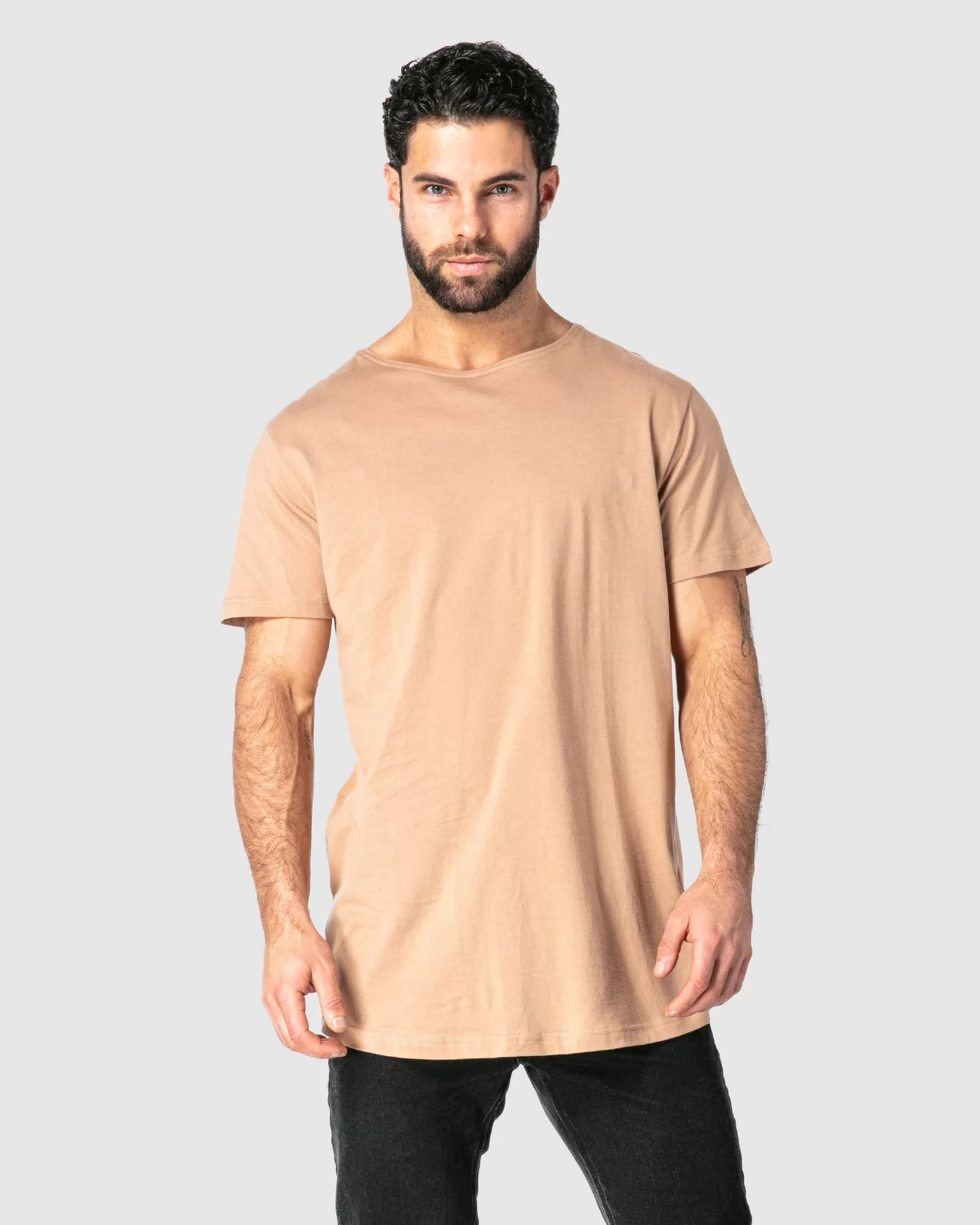 CLASSIC BARLEY BROWN TEE CLASSIC BARLEY BROWN TEE