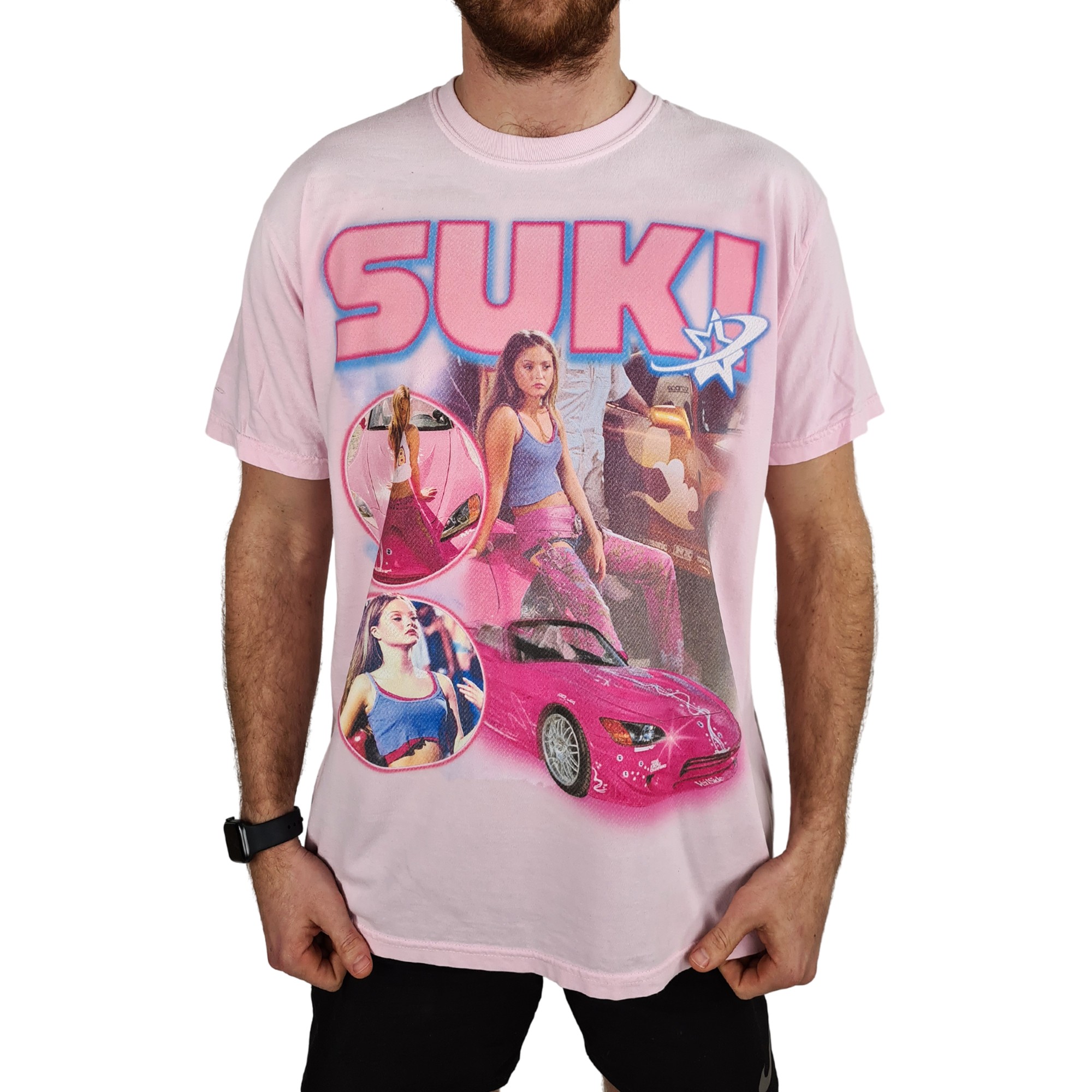 VINTAGE PINK SUKI T-SHIRT VINTAGE PINK SUKI T-SHIRT