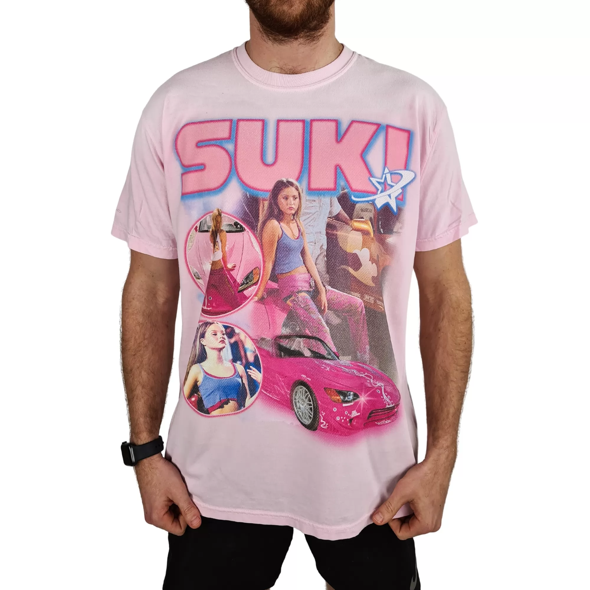VINTAGE PINK SUKI T-SHIRT VINTAGE PINK SUKI T-SHIRT