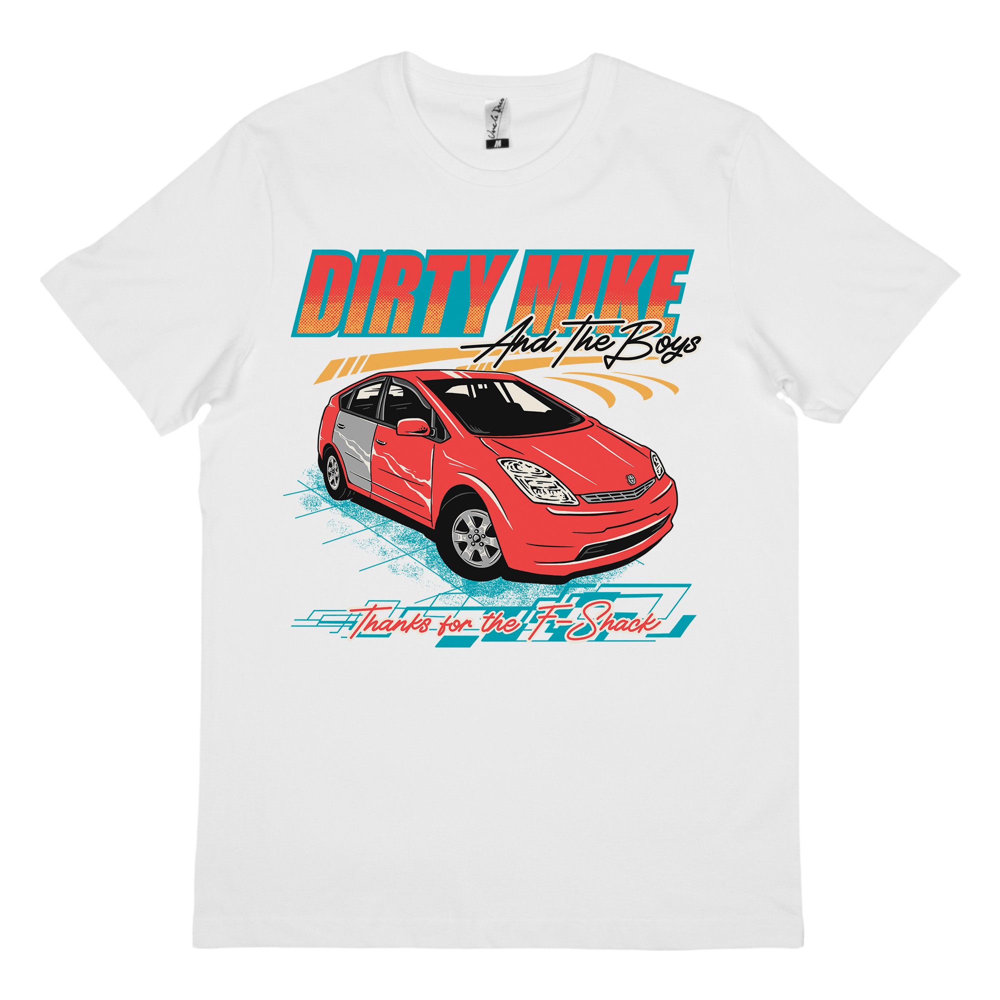 DIRTY MIKE WHITE TEE, Dirty Mike White T-Shirt DIRTY MIKE WHITE TEE, Dirty Mike White T-Shirt