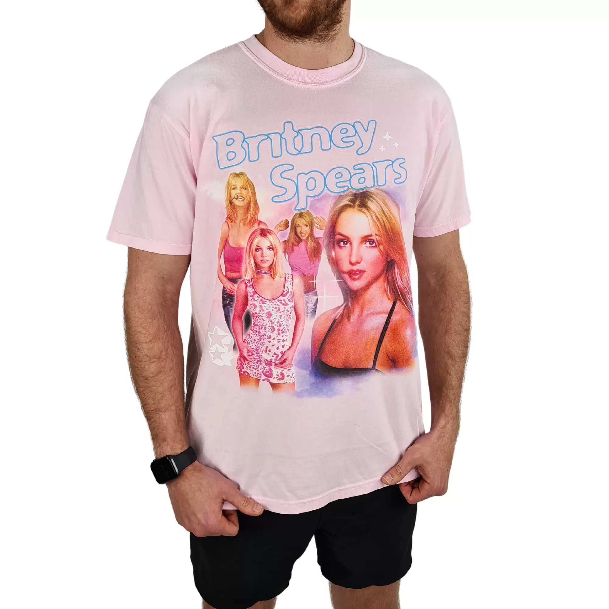 PINK BRITNEY UNISEX VINTAGE T-SHIRT PINK BRITNEY UNISEX VINTAGE T-SHIRT
