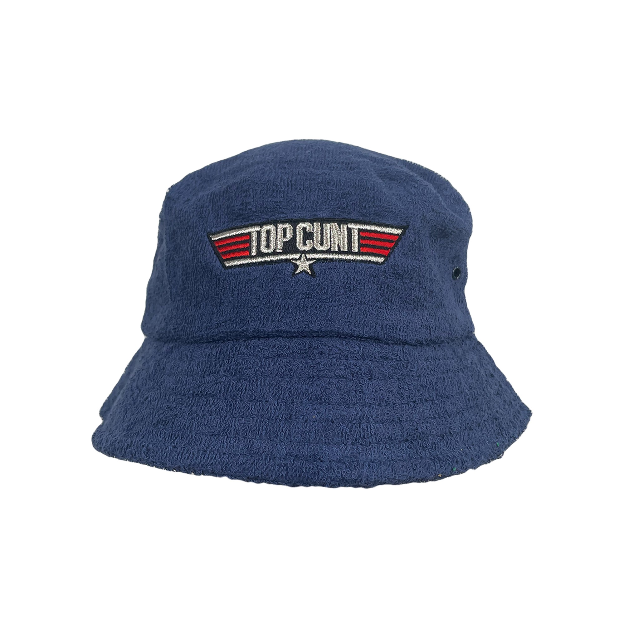 TOPCUNT NAVY TERRY TOWEL HAT