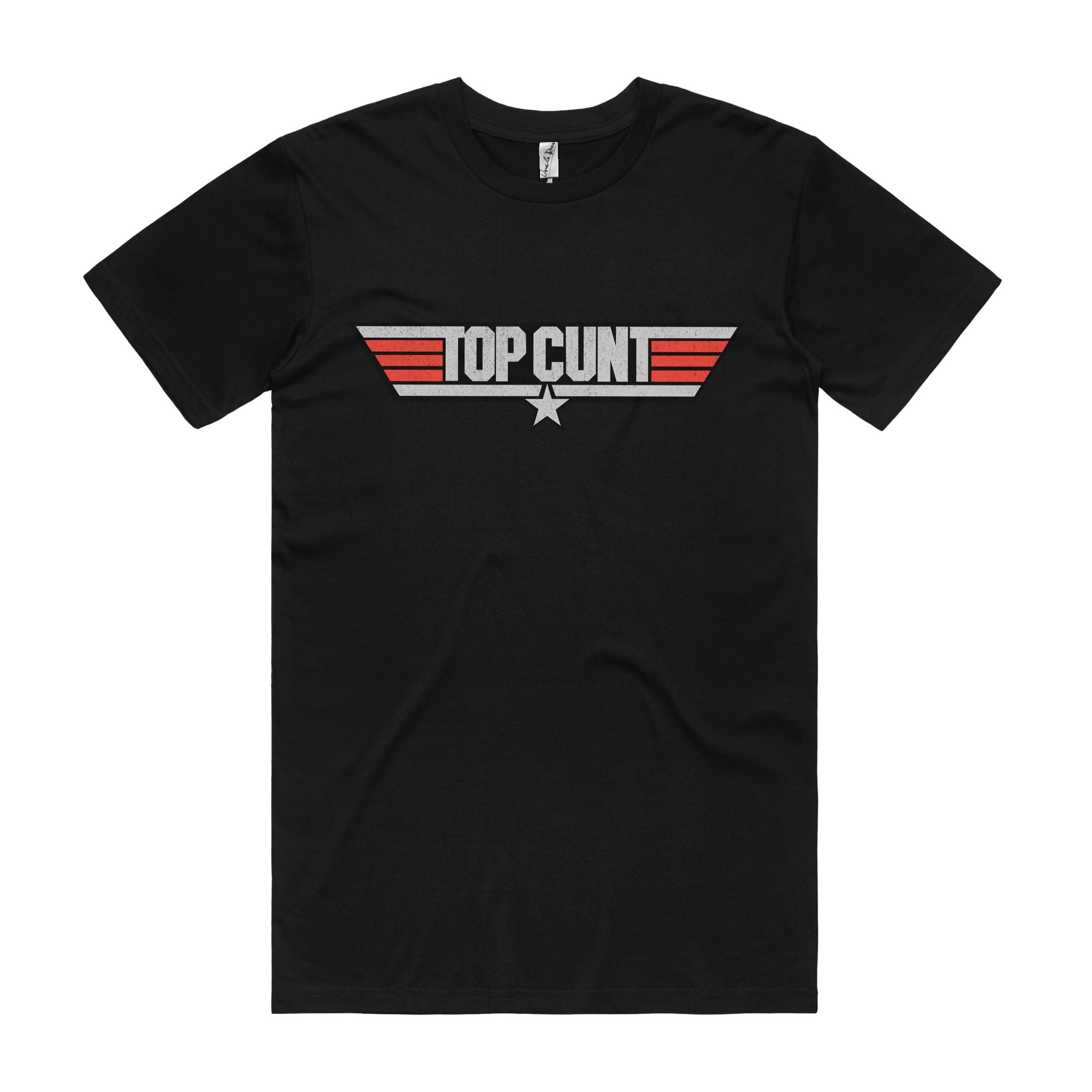BLACK TOPCUNT TEE BLACK TOPCUNT TEE