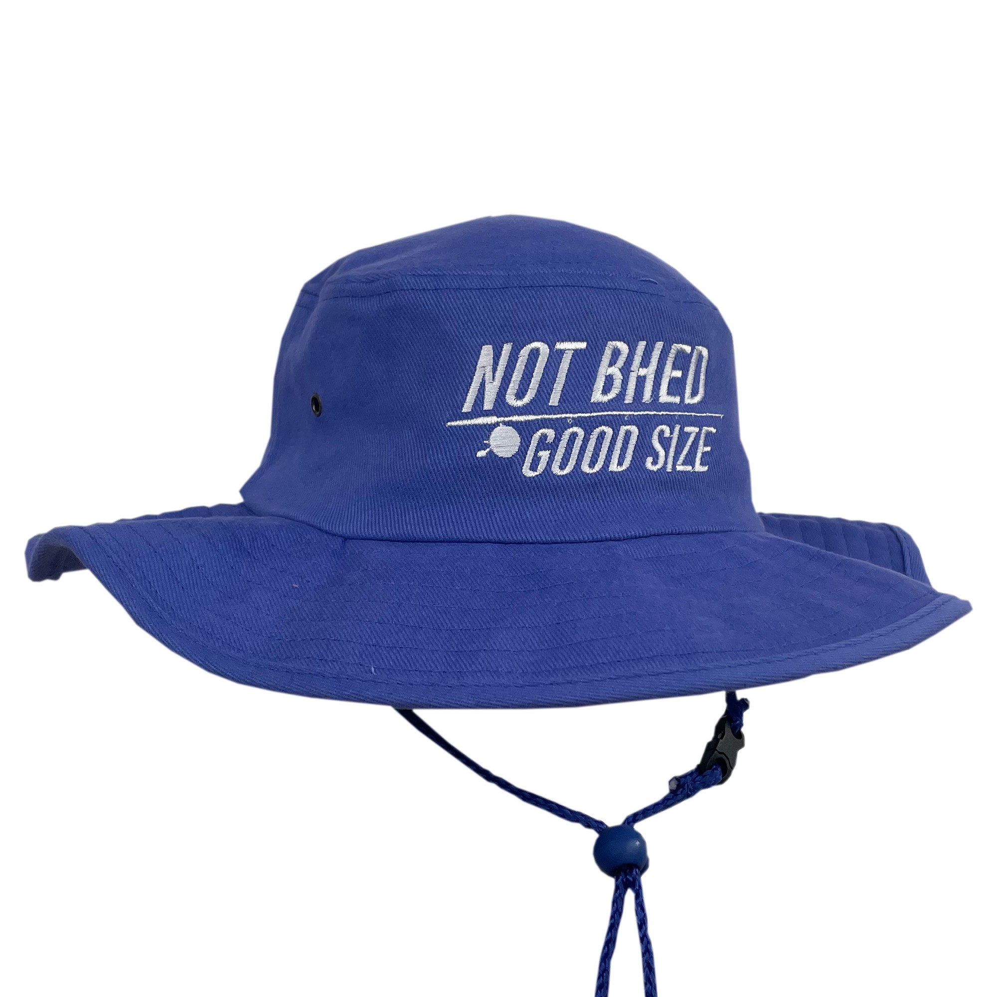 NOT BHED BLUE WIDE BRIM HAT