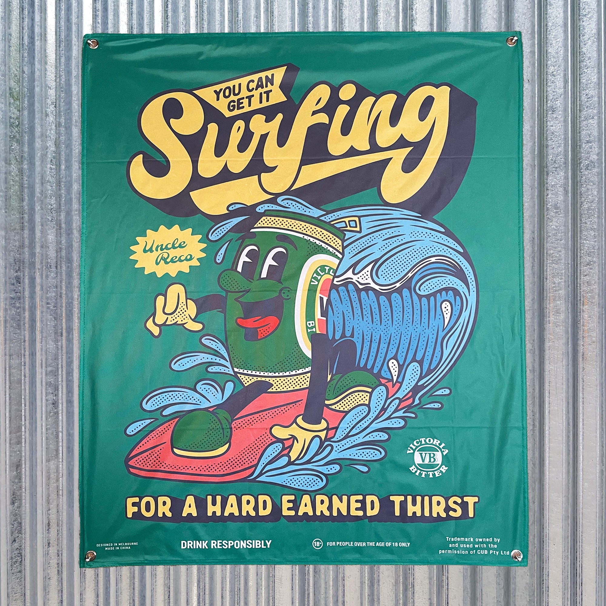 GET IT SURFING WALL HANGING