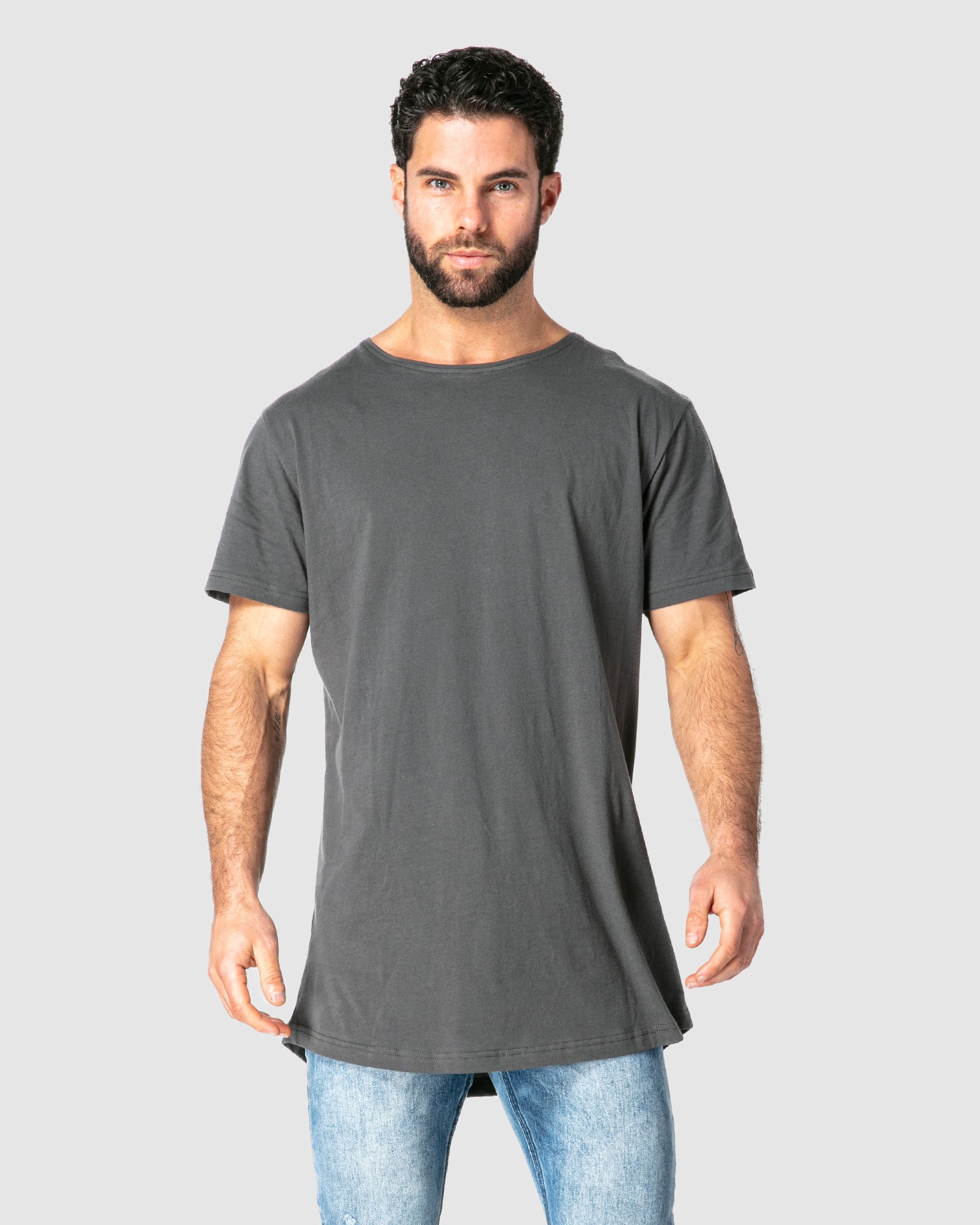 CLASSIC CHARCOAL TEE CLASSIC CHARCOAL TEE