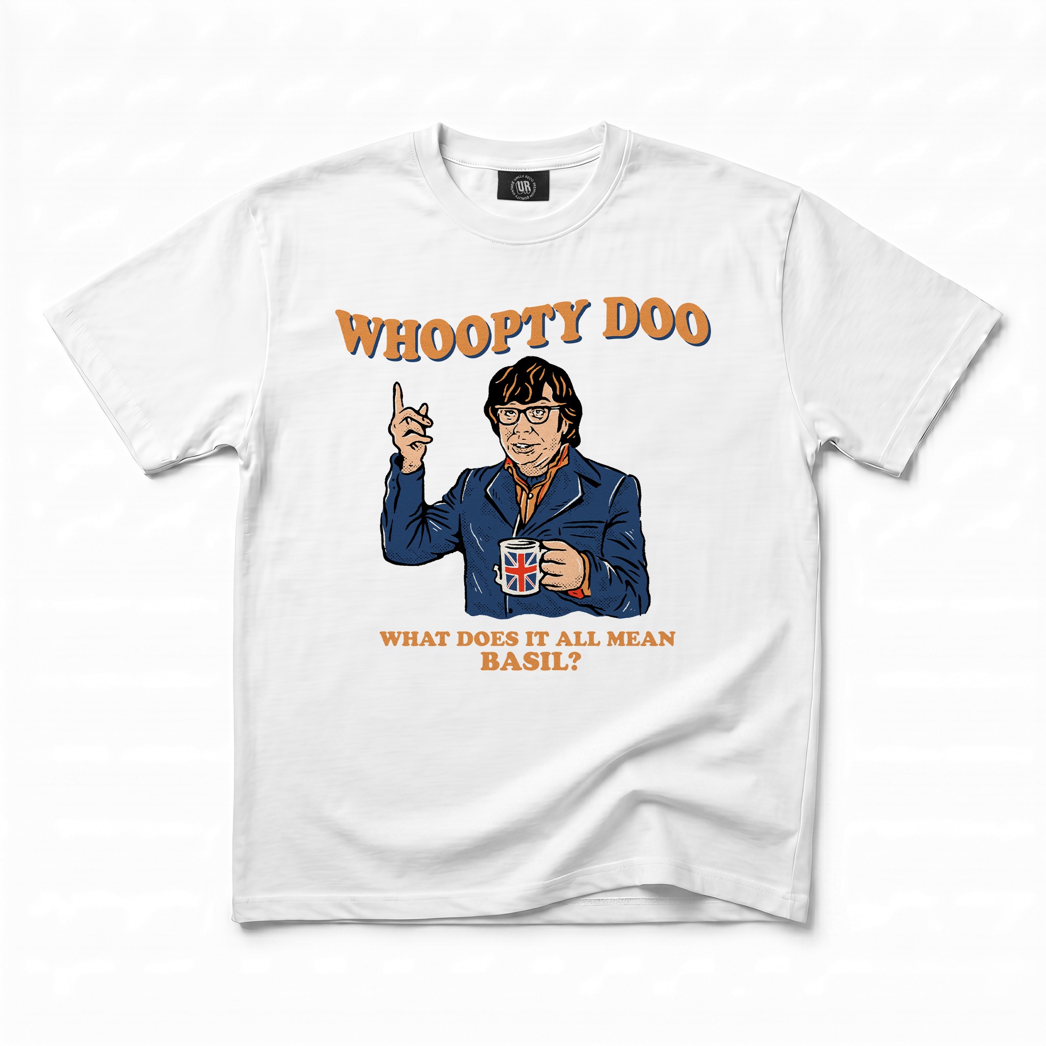 WHOOPTY DOO BASIL WHITE TEE WHOOPTY DOO BASIL WHITE TEE