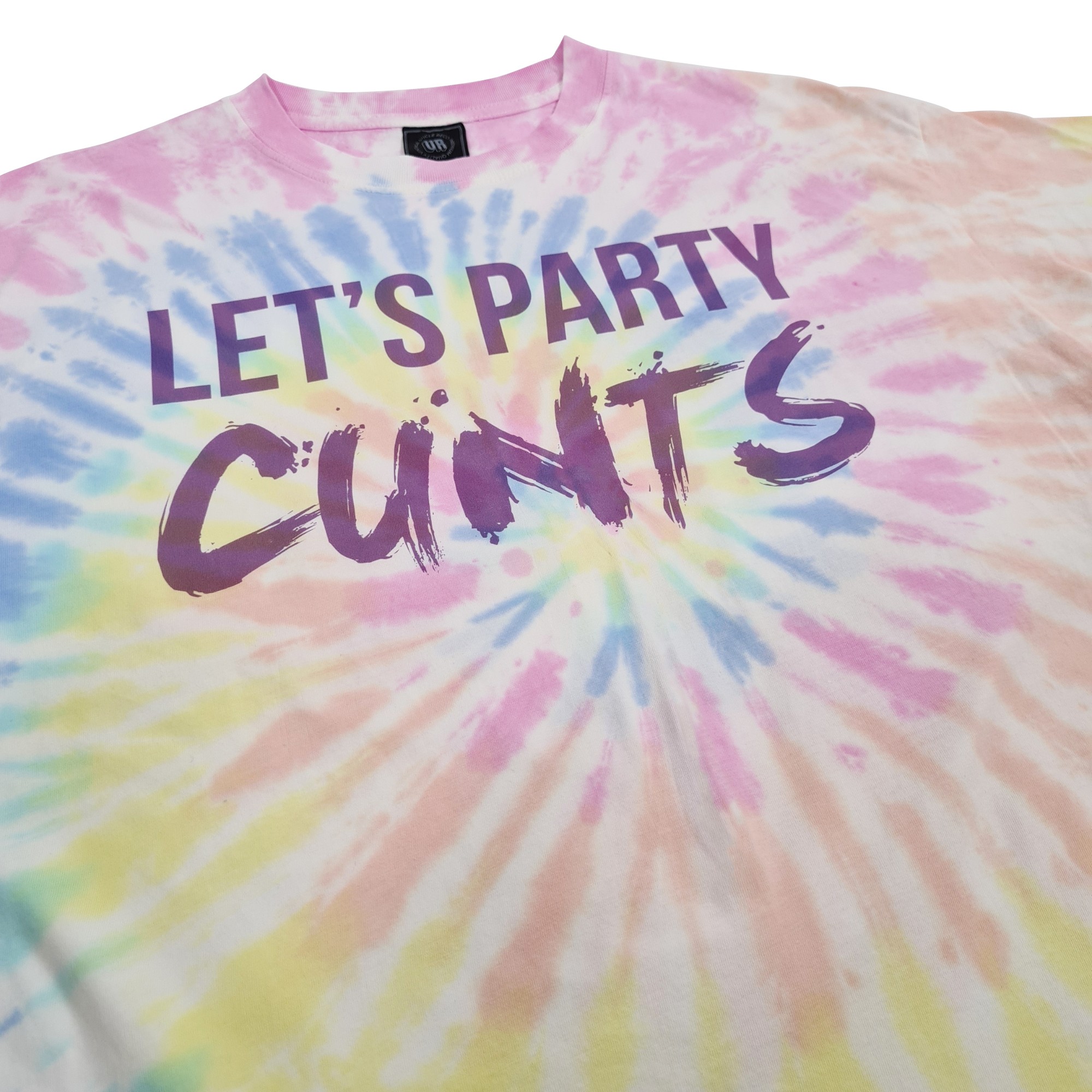 LETS PARTY TIE DYE T-SHIRT