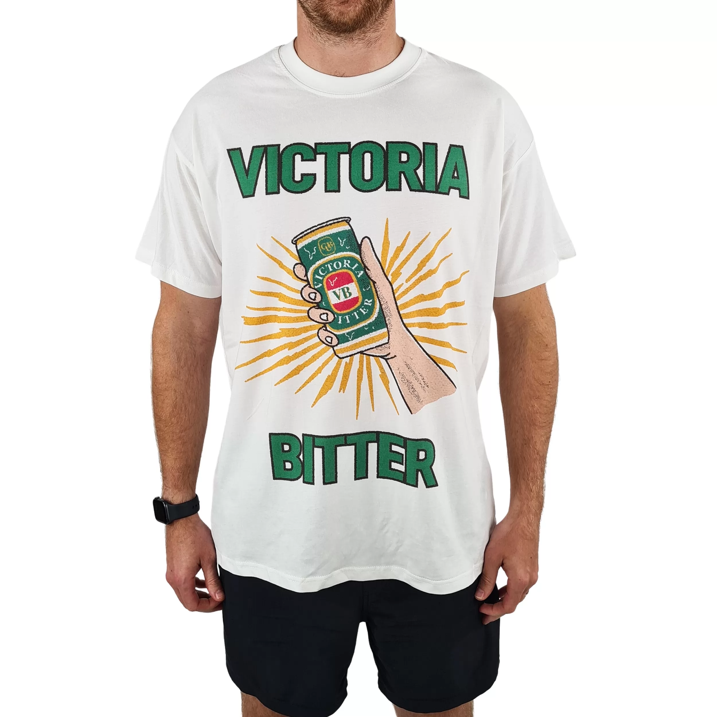 OFF WHITE BIG COLD BEER VINTAGE T-SHIRT