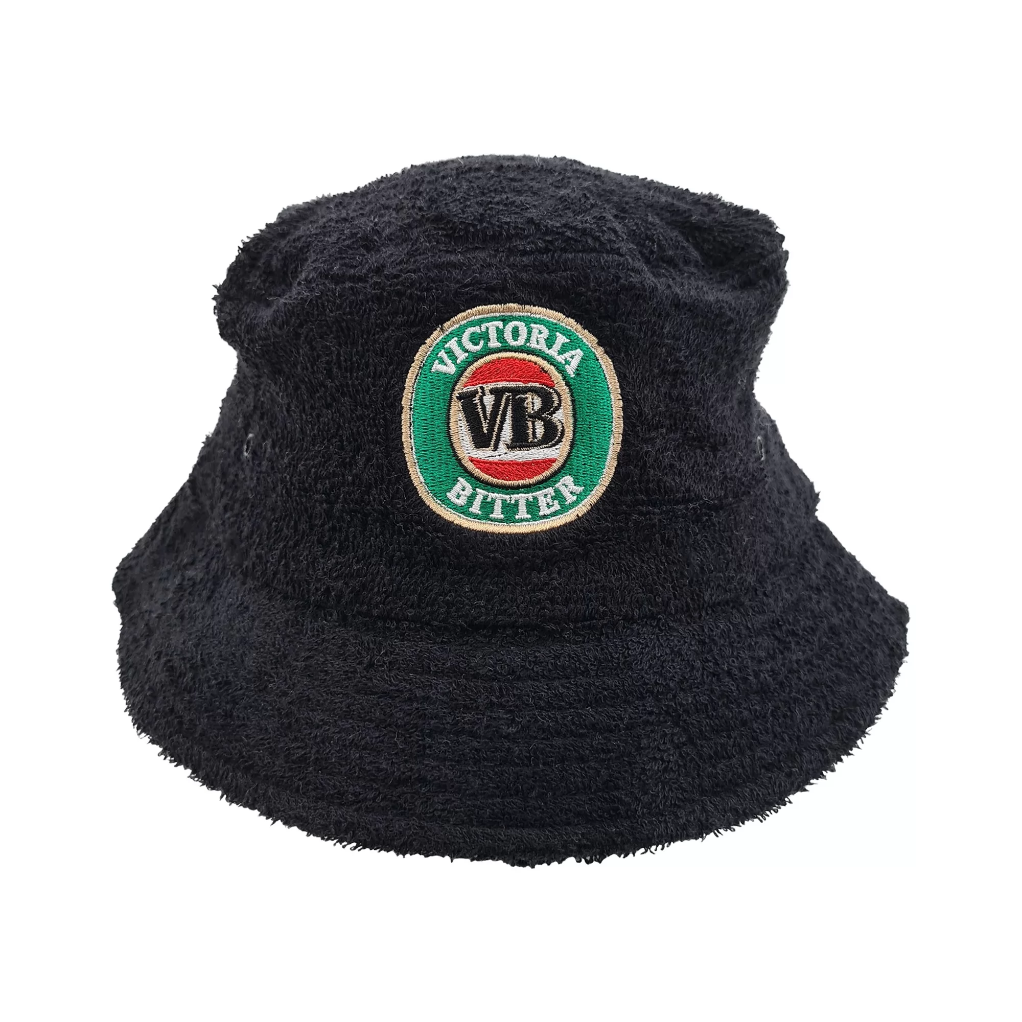 BLACK RETRO VB LOGO TERRY TOWEL BUCKET HAT BLACK RETRO VB LOGO TERRY TOWEL BUCKET HAT