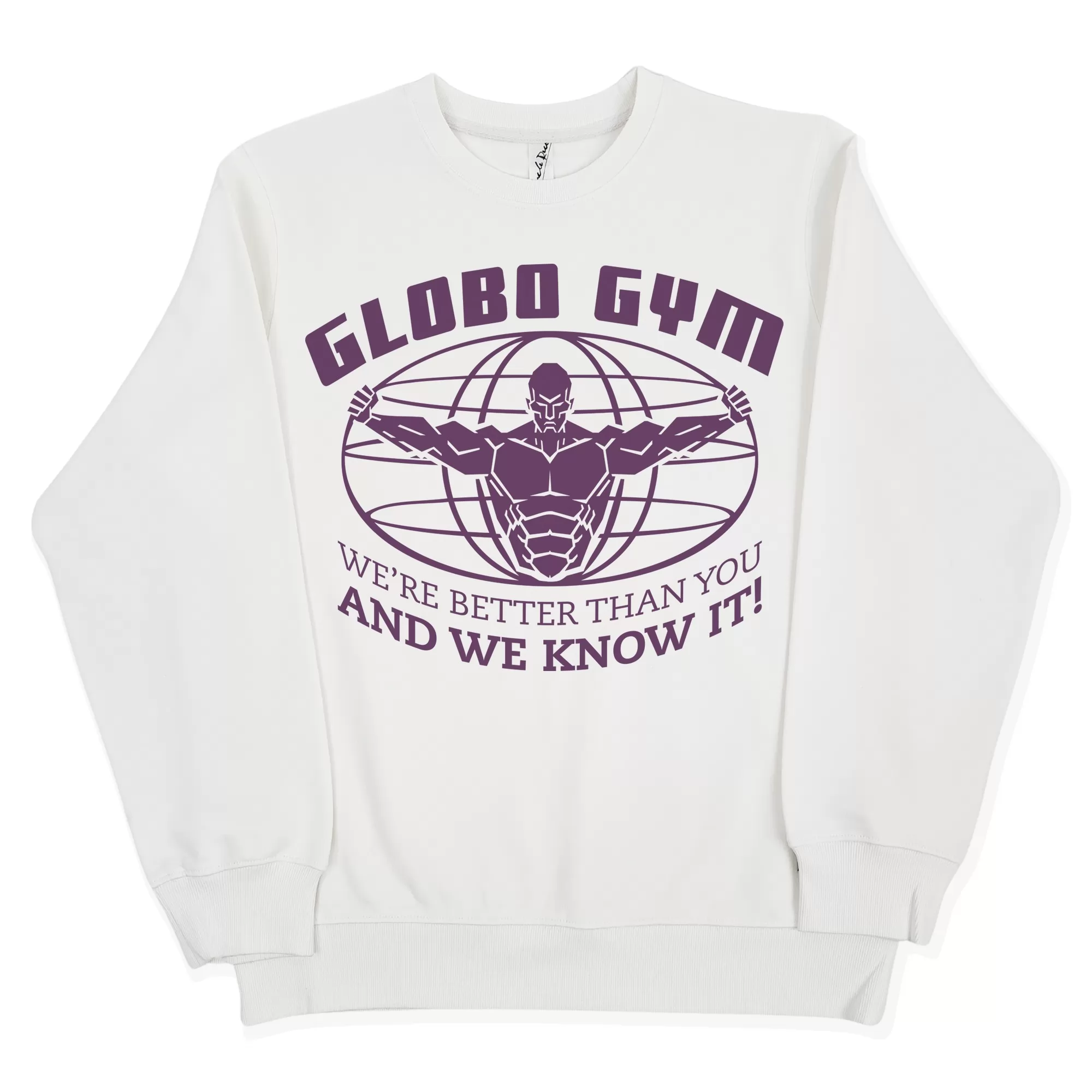 GLOBO GYM WHITE CREW