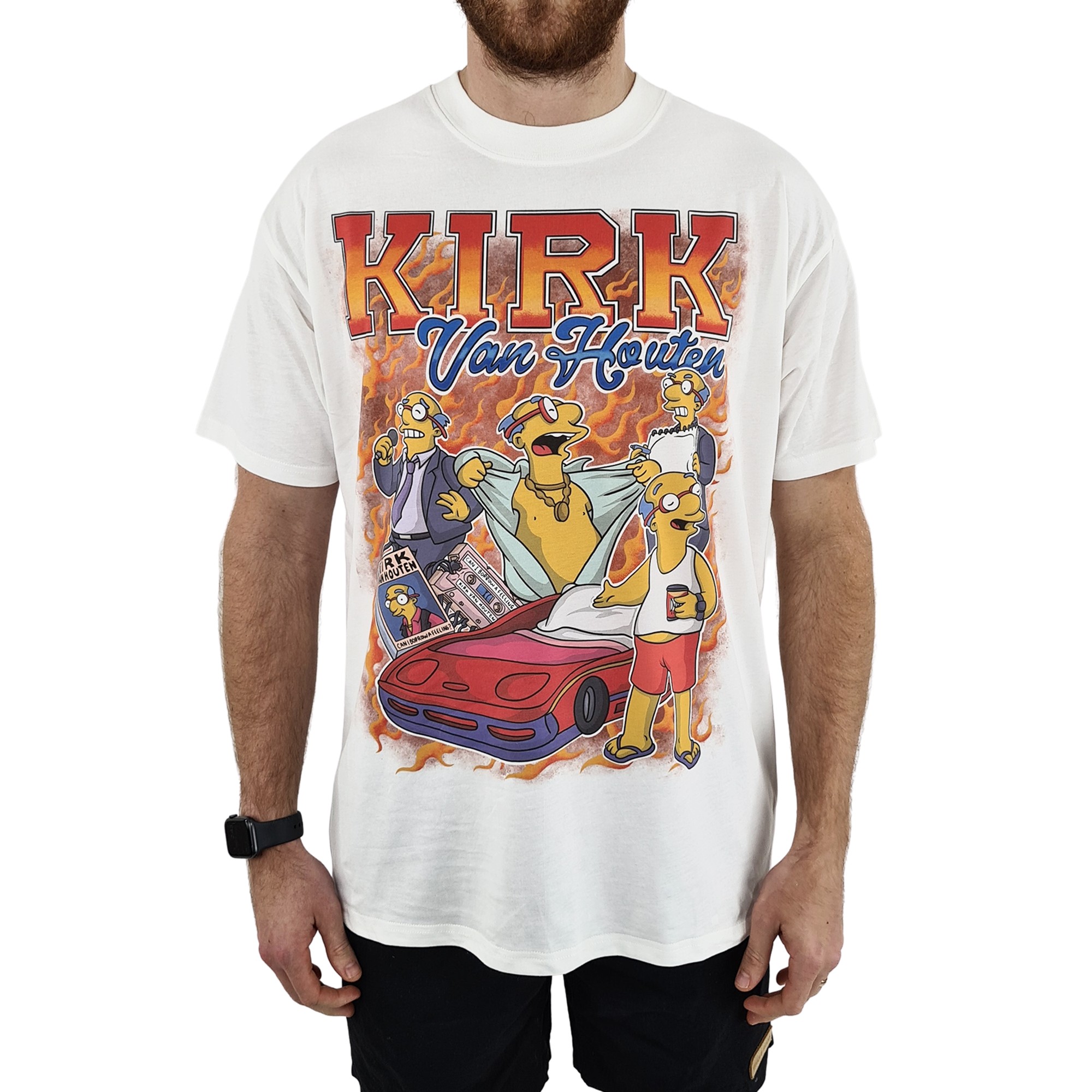 Off white 80s vintage sales t shirt