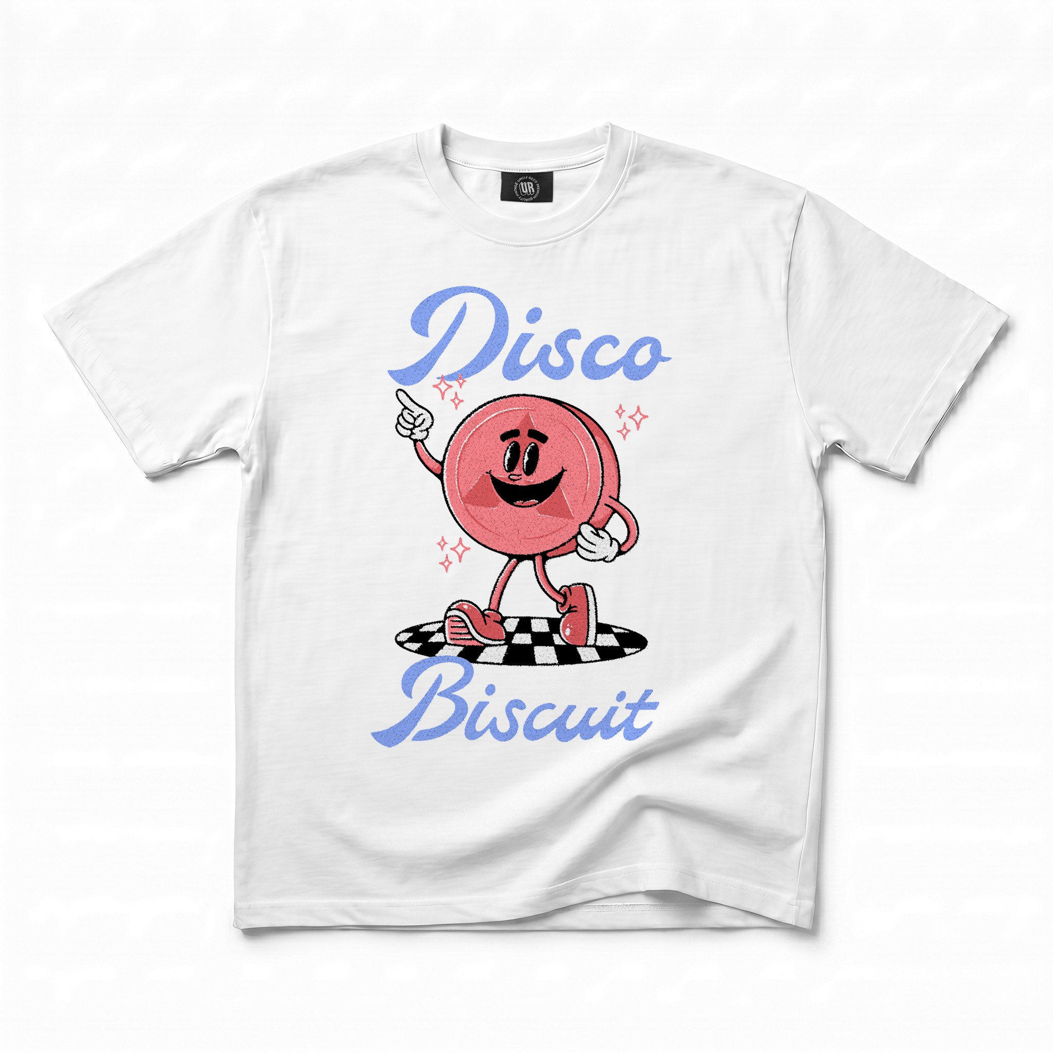 DISCO BISCUIT WHITE TEE DISCO BISCUIT WHITE TEE