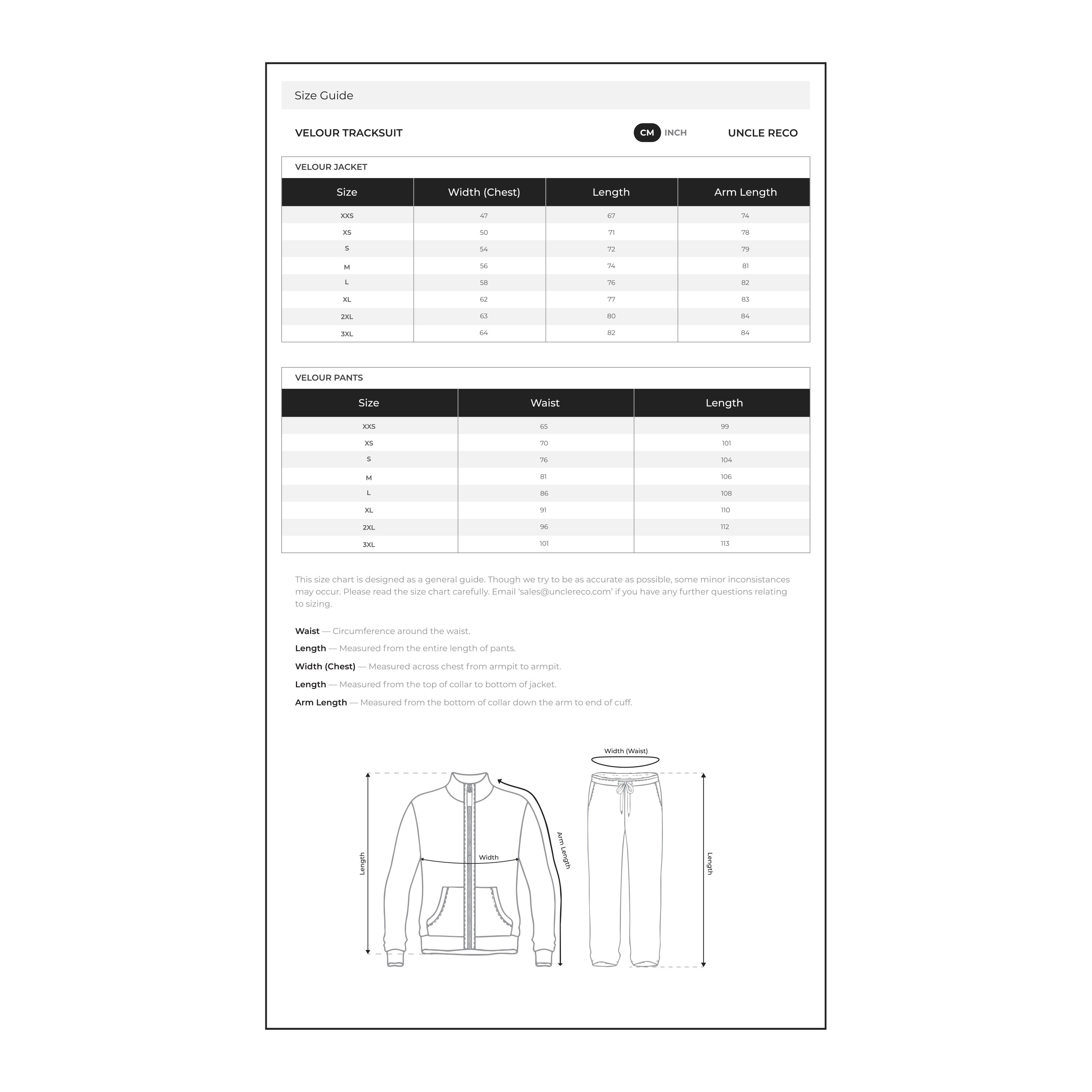 VB VELOUR TRACKSUIT SET