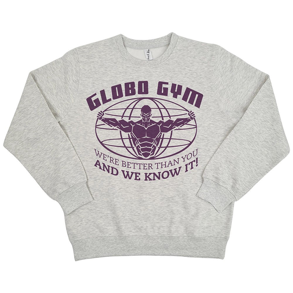 GLOBO GYM WHITE MARLE CREW GLOBO GYM WHITE MARLE CREW