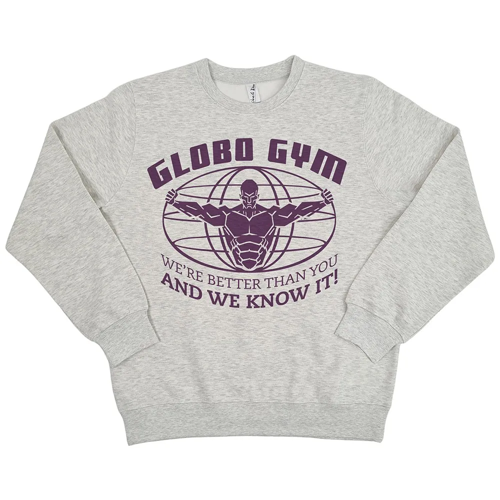 GLOBO GYM WHITE MARLE CREW GLOBO GYM WHITE MARLE CREW