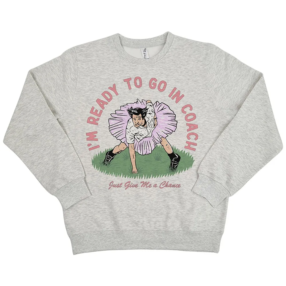 READY TO GO IN COACH WHITE MARLE CREW