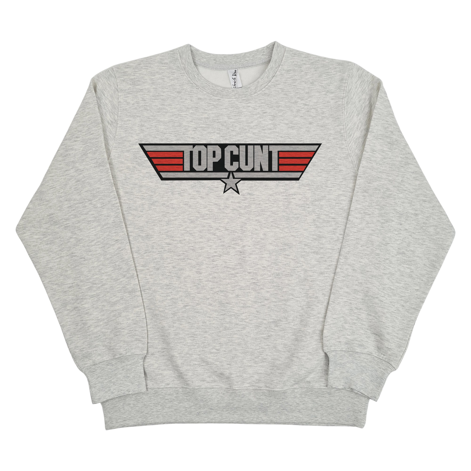 TOPCUNT WHITE MARLE CREW TOPCUNT WHITE MARLE CREW