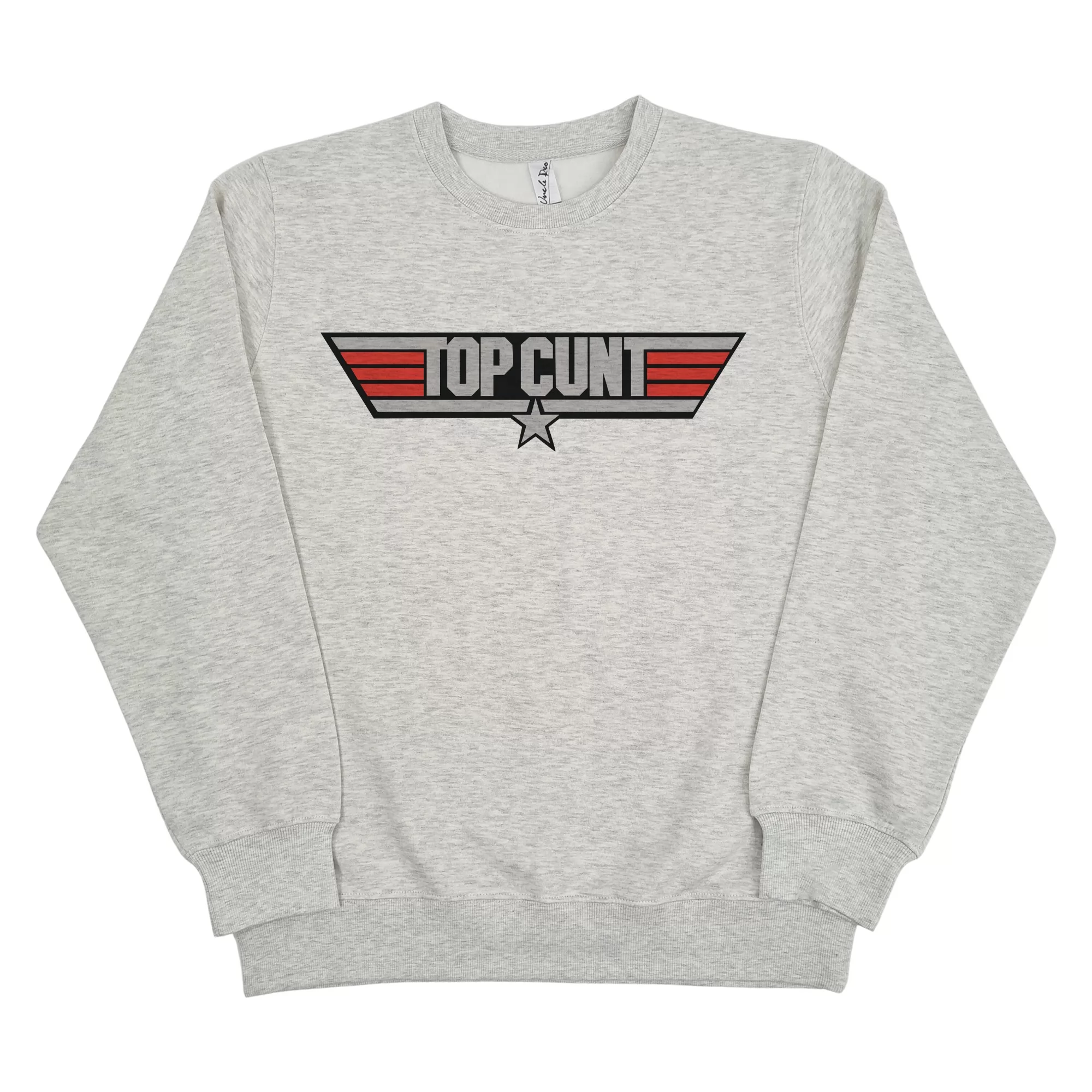 TOPCUNT WHITE MARLE CREW TOPCUNT WHITE MARLE CREW