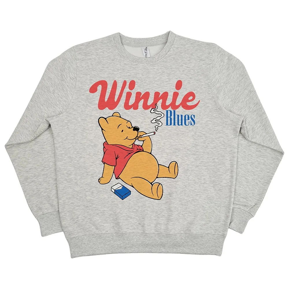 WINNIE BLUES WHITE MARLE CREW WINNIE BLUES WHITE MARLE CREW