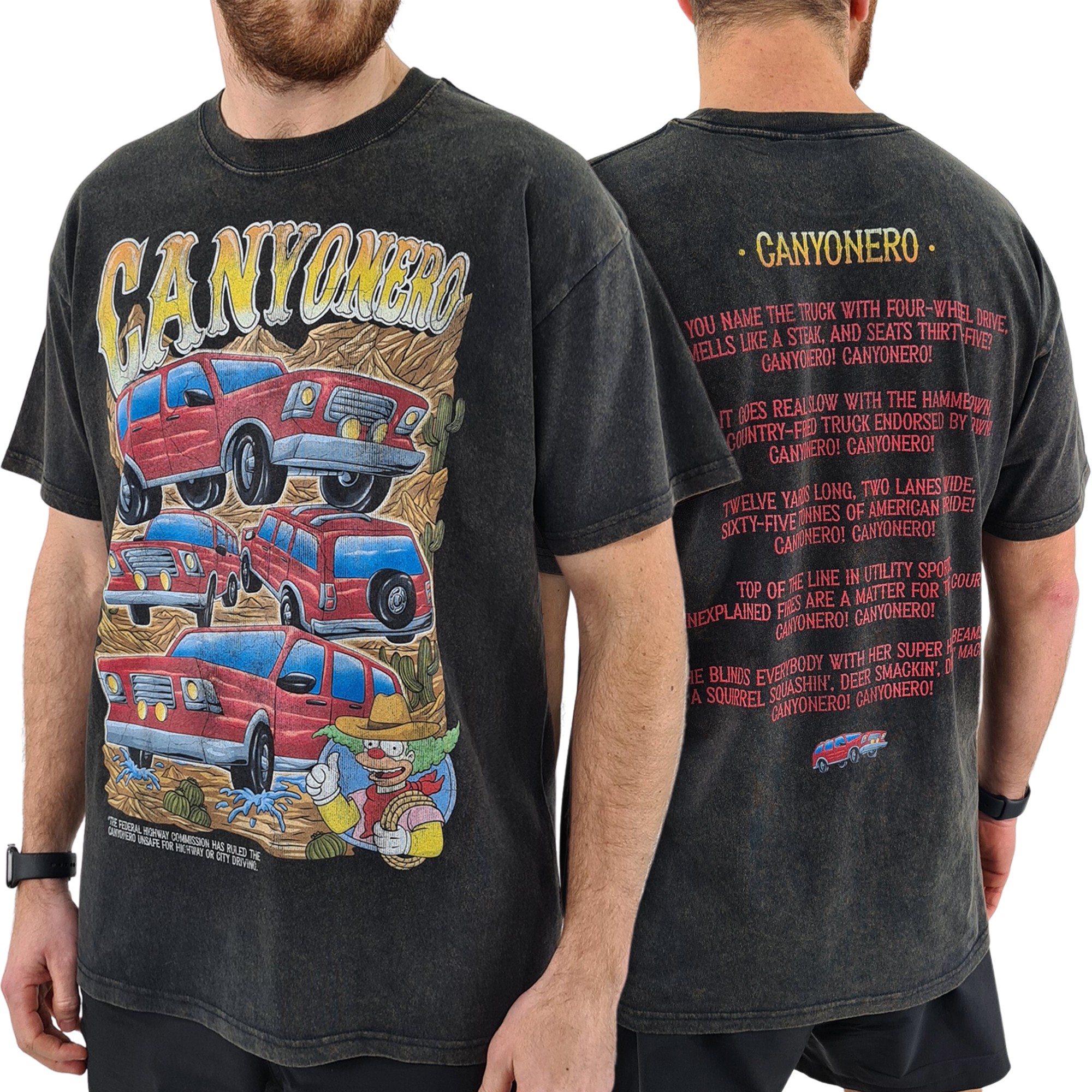 VINTAGE CANYONERO FRONT AND BACK T-SHIRT