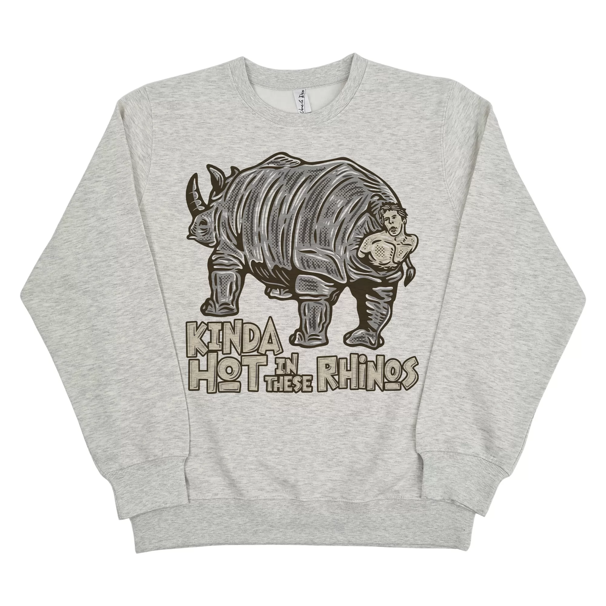 HOT IN THESE RHINOS WHITE MARLE CREW HOT IN THESE RHINOS WHITE MARLE CREW