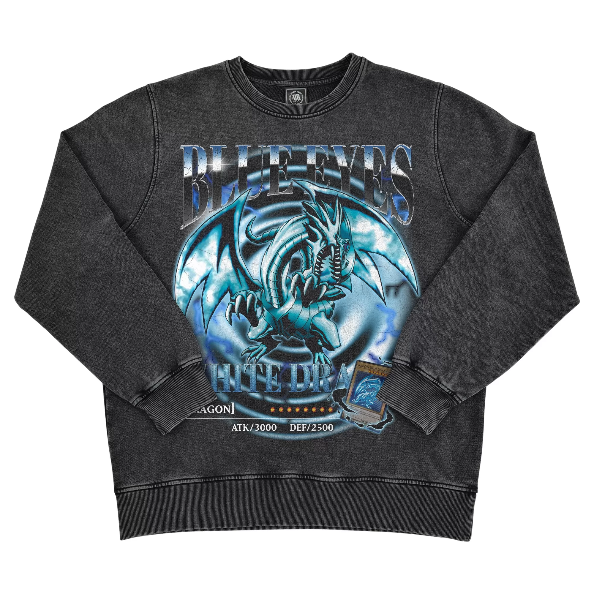VINTAGE BLUE EYES WHITE DRAGON CREW VINTAGE BLUE EYES WHITE DRAGON CREW