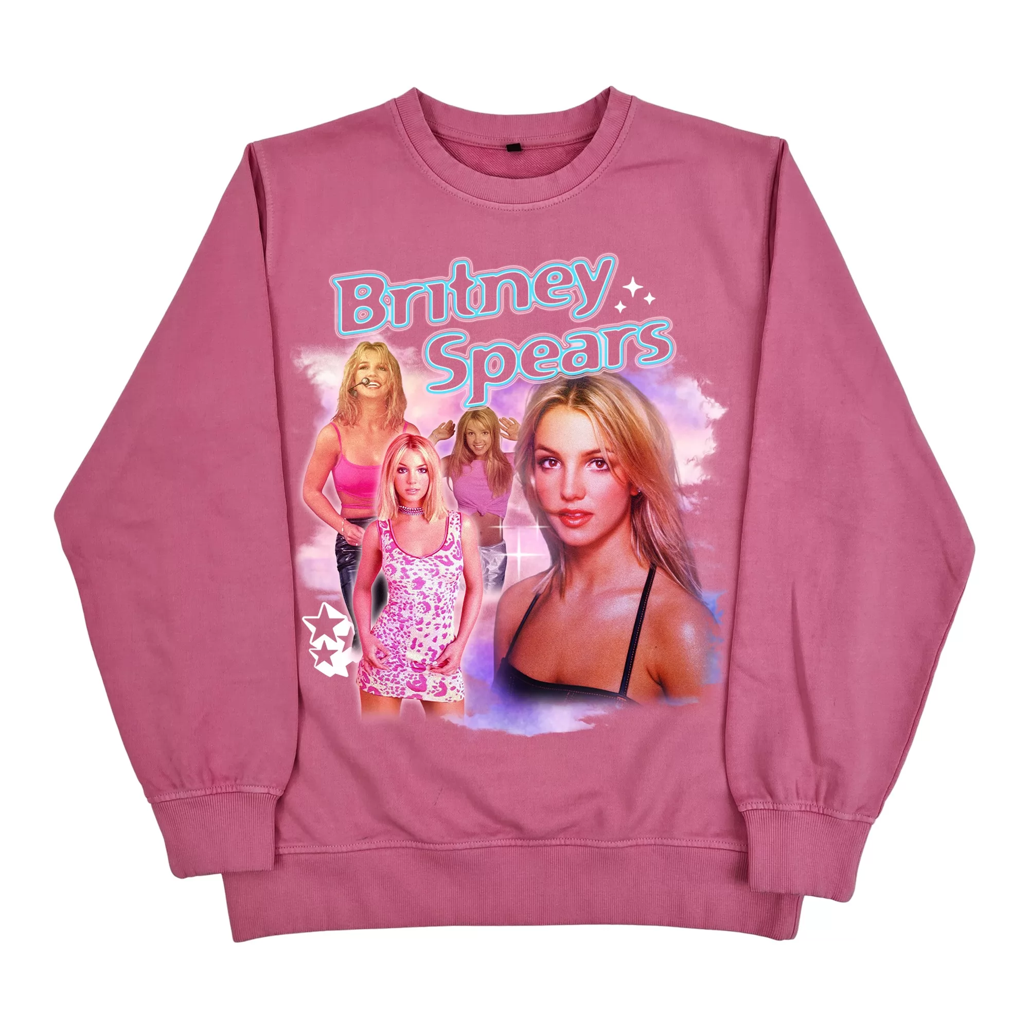 VINTAGE PINK BRITNEY CREW