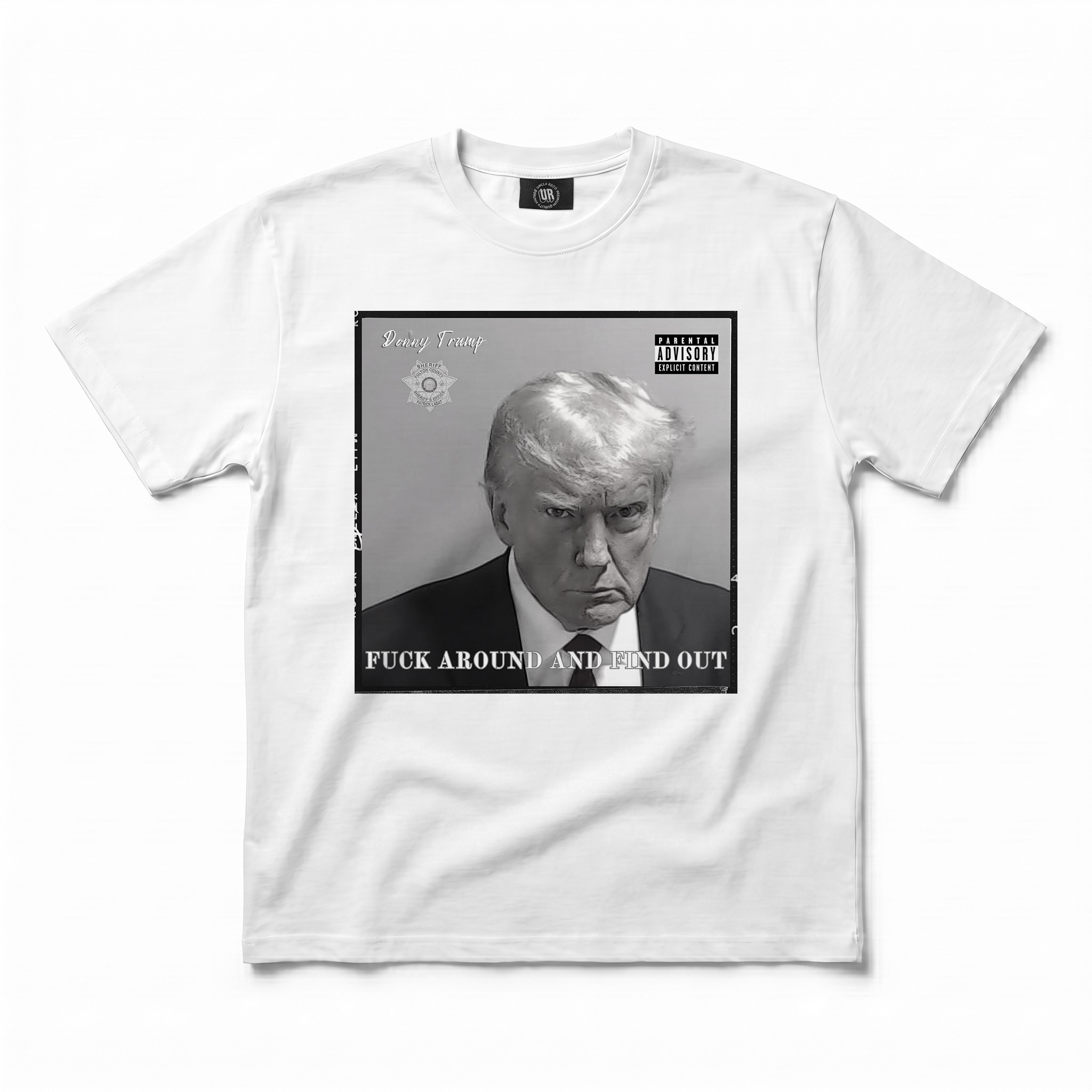 DONNY TRUMP WHITE TEE DONNY TRUMP WHITE TEE
