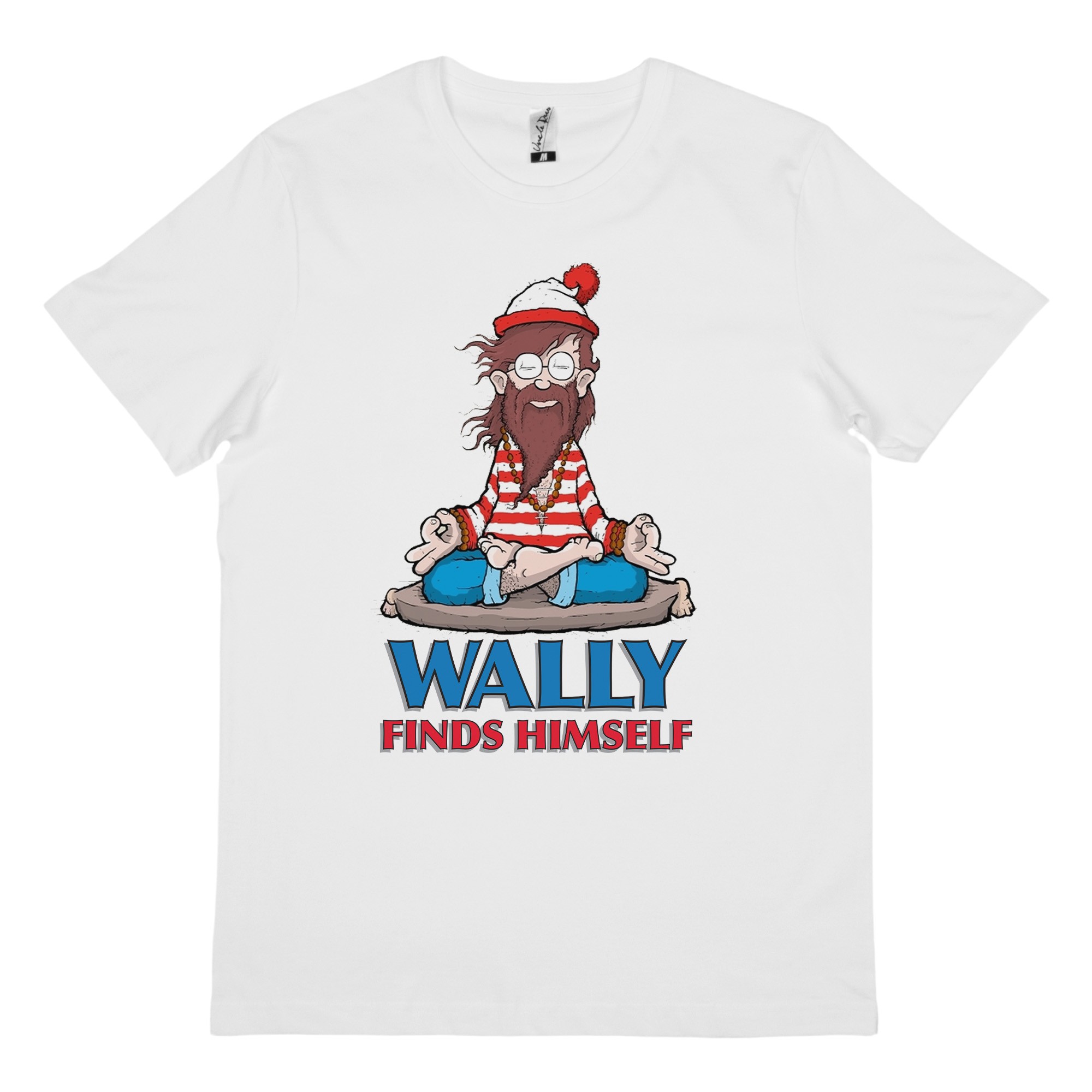 WALLY FOUND WHITE TEE WALLY FOUND WHITE TEE