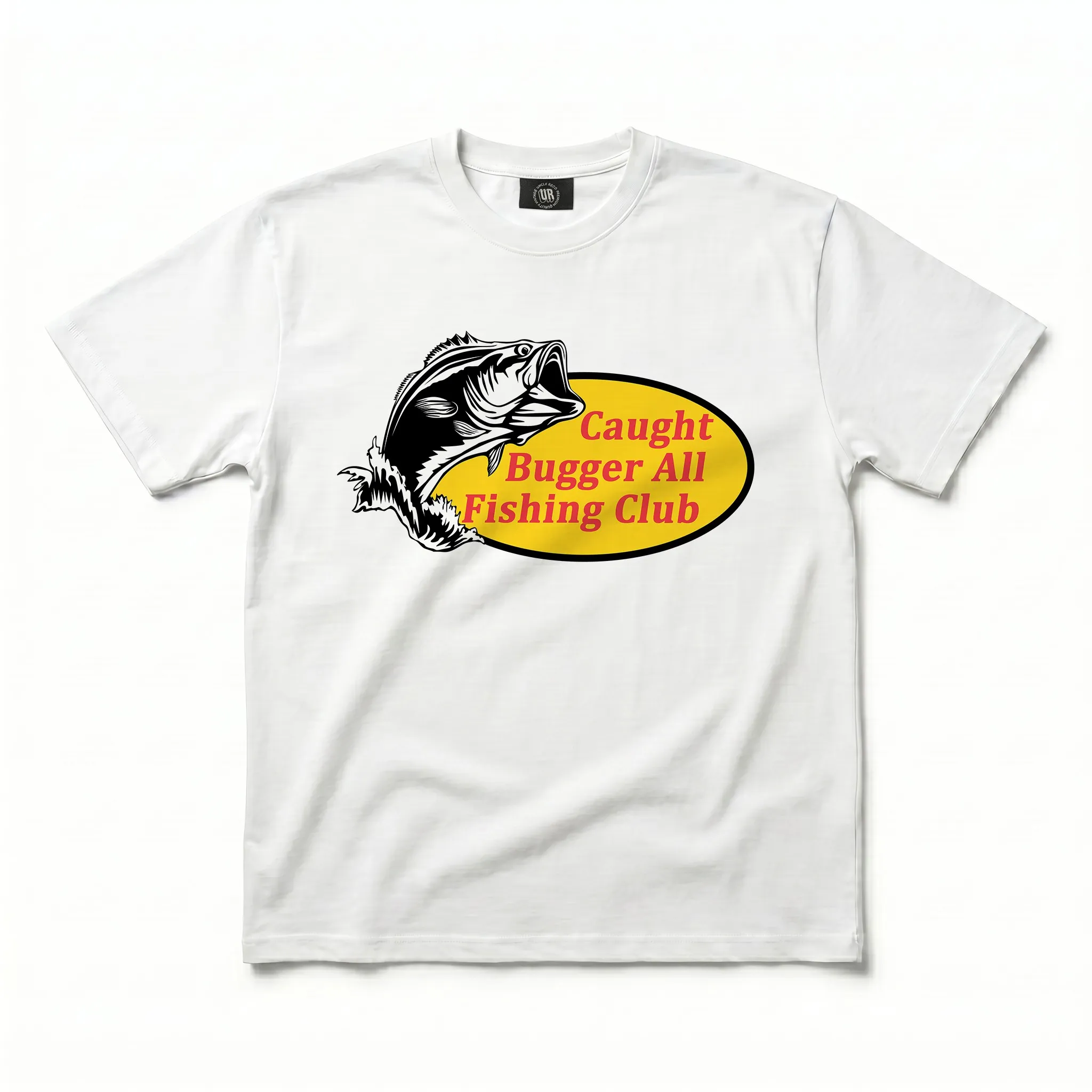 BUGGER ALL WHITE TEE BUGGER ALL WHITE TEE