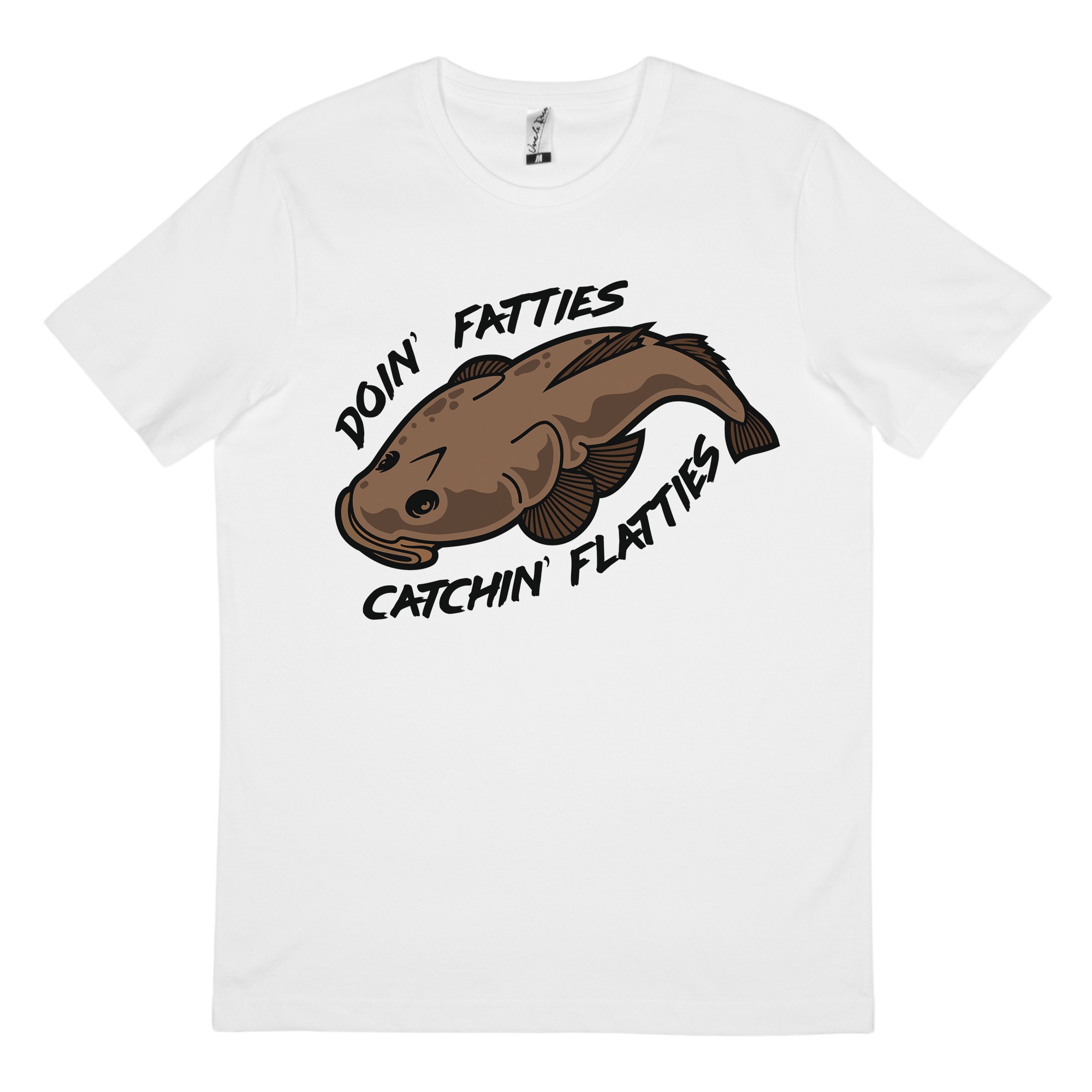 FLATTIES WHITE TEE FLATTIES WHITE TEE