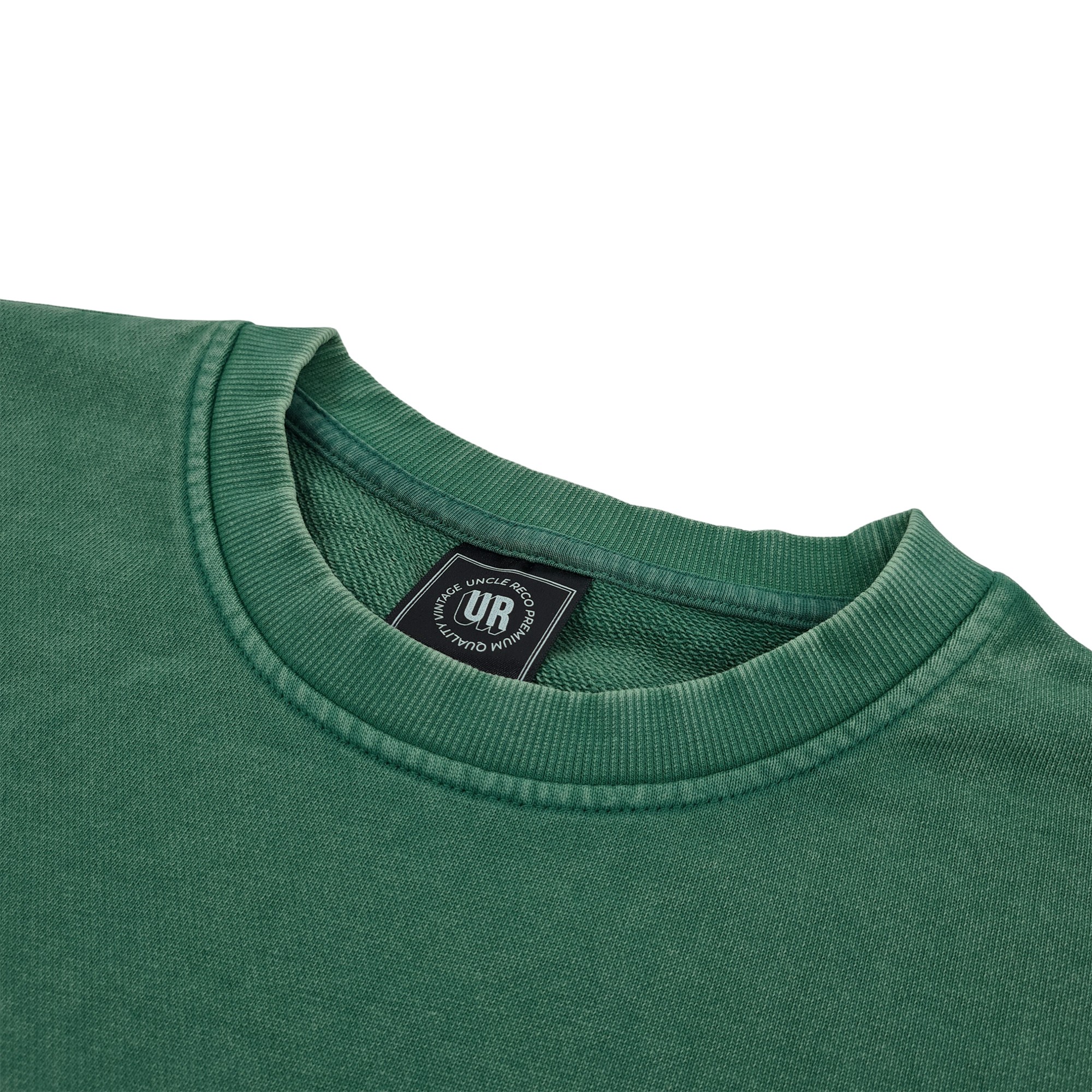 VB LOGO GREEN VINTAGE CREW