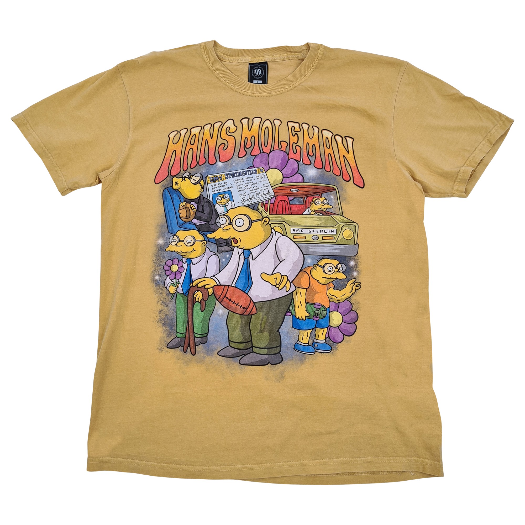 YELLOW HANS MOLEMAN VINTAGE T-SHIRT