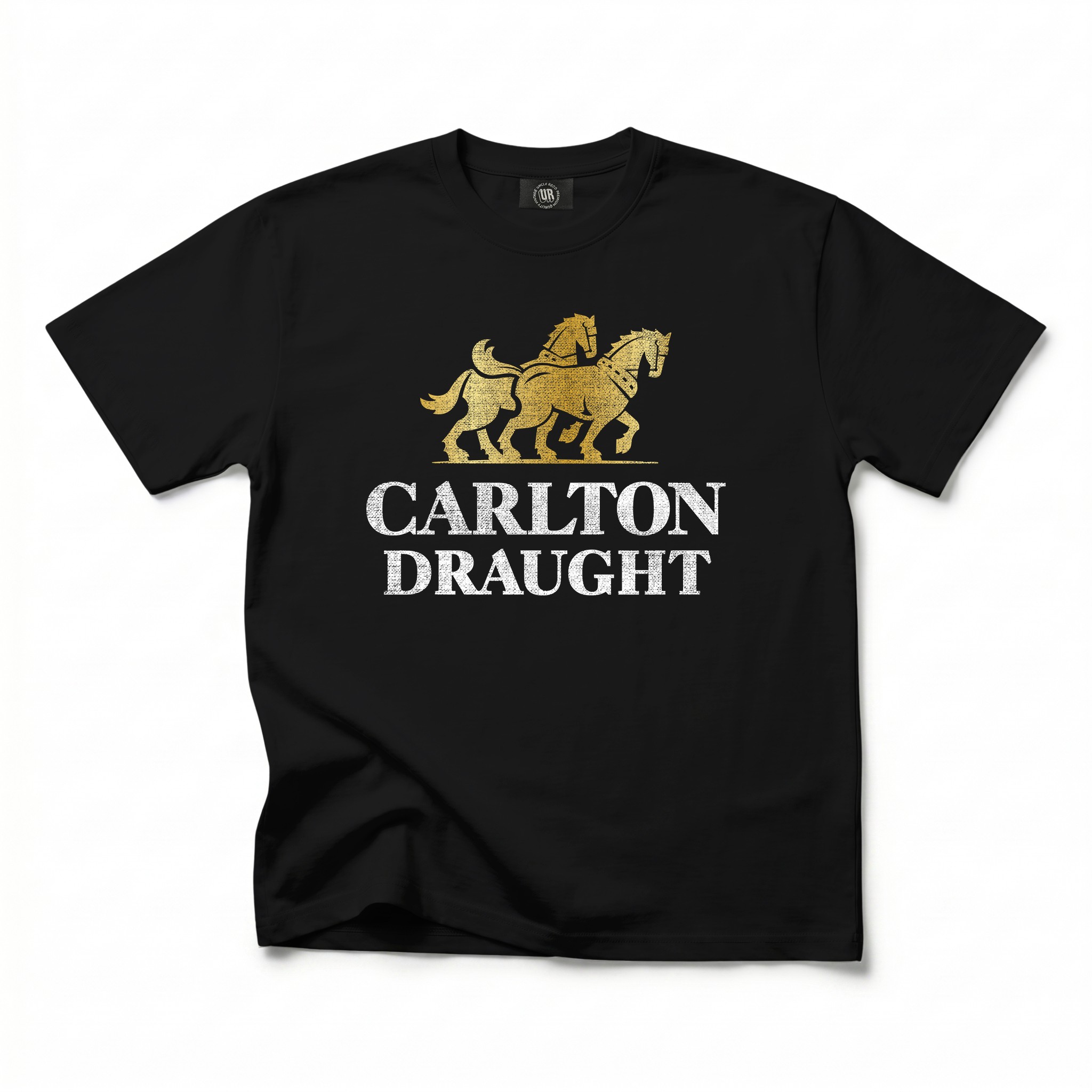 CARLTON DRAUGHT BLACK TEE CARLTON DRAUGHT BLACK TEE