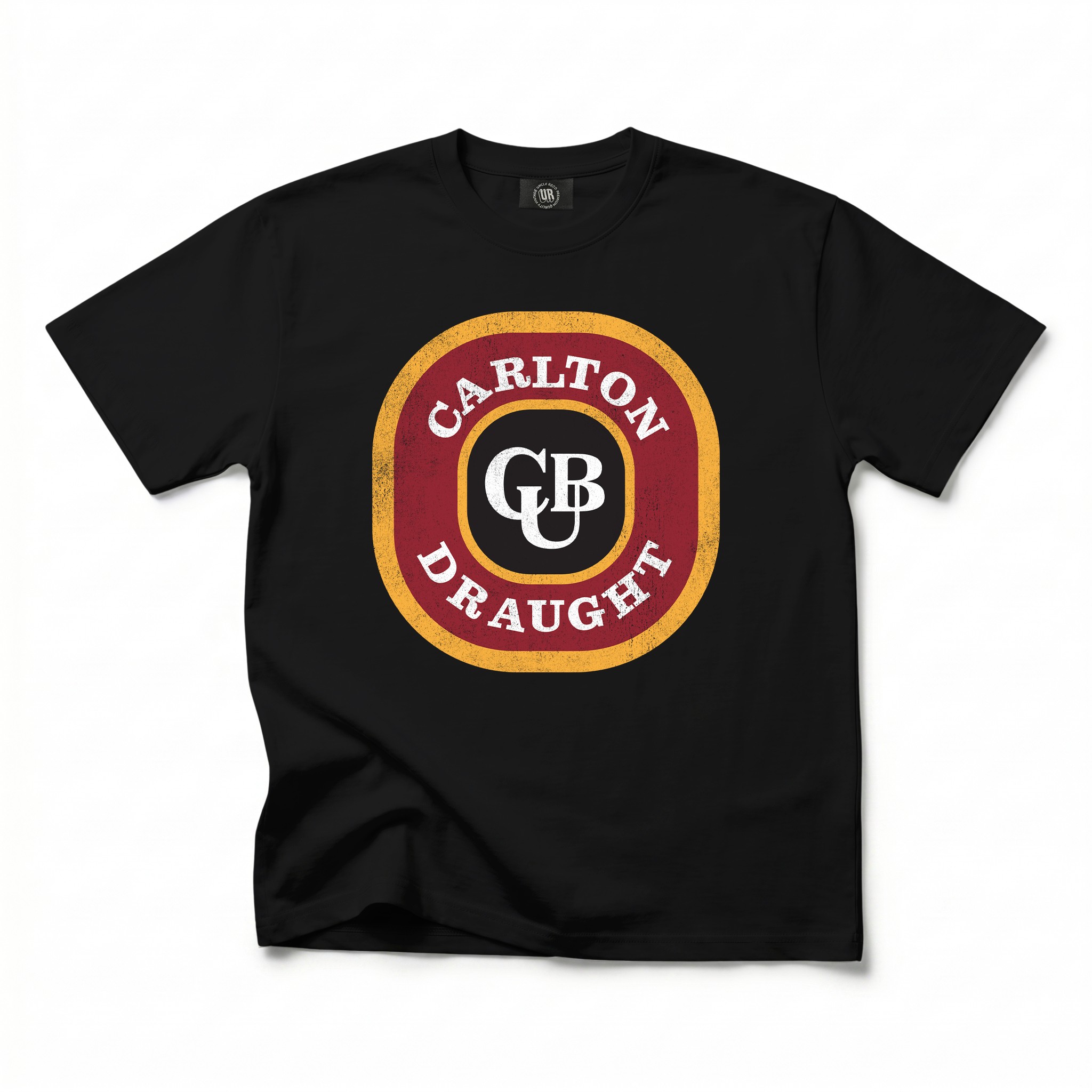 HERITAGE CARLTON DRAUGHT BLACK TEE HERITAGE CARLTON DRAUGHT BLACK TEE