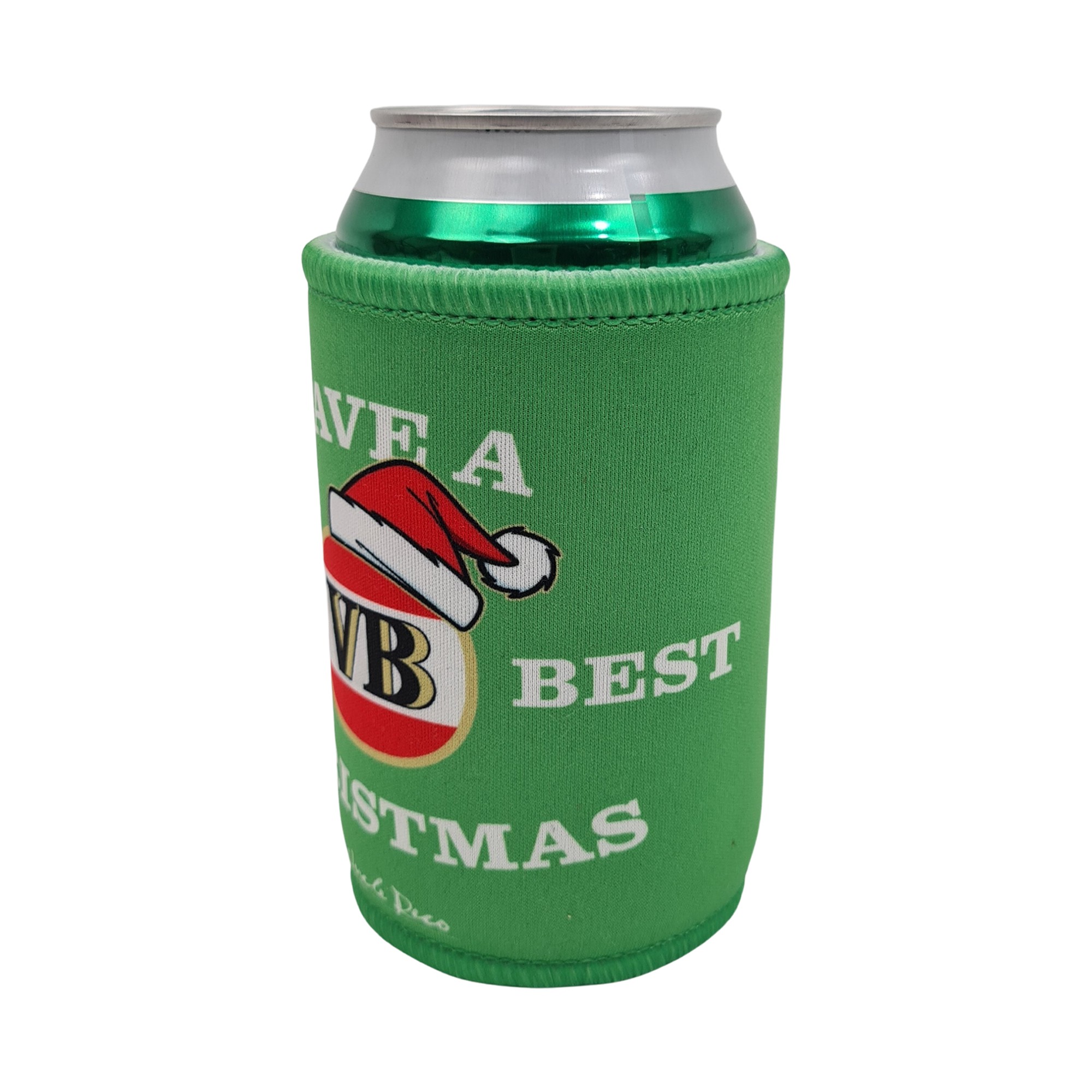 VERY BEST CHRISTMAS STUBBY HOLDER