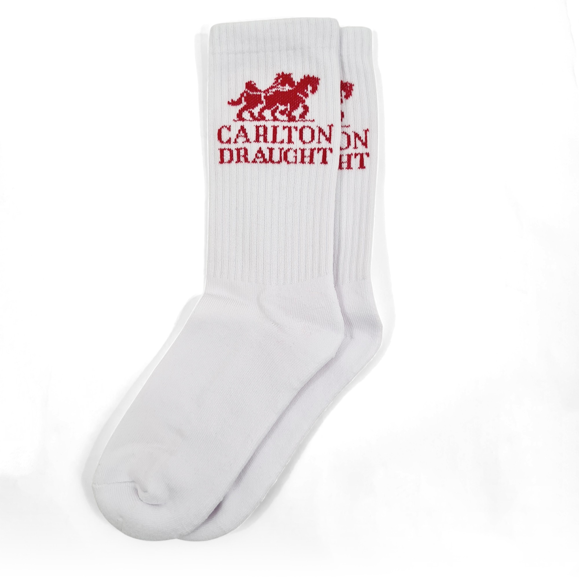 CARLTON DRAUGHT SOCKS 2-PACK